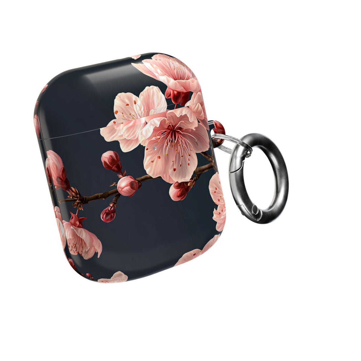 Midnight Sakura Bloom · Hard Case for AirPods & AirPods Pro · Pink