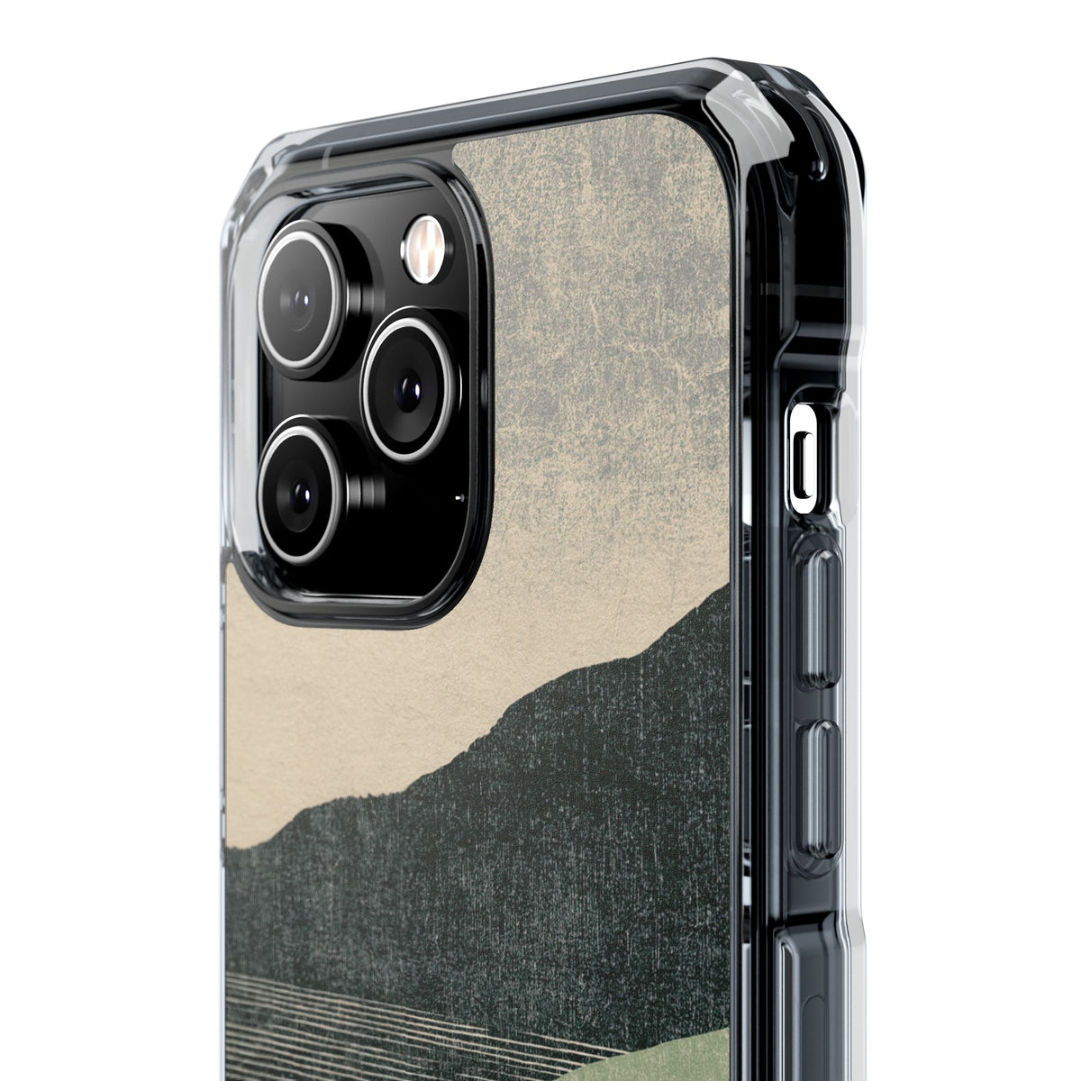 Green Impact MagSafe Phone Case for iPhone - Moss Ridge Grain
