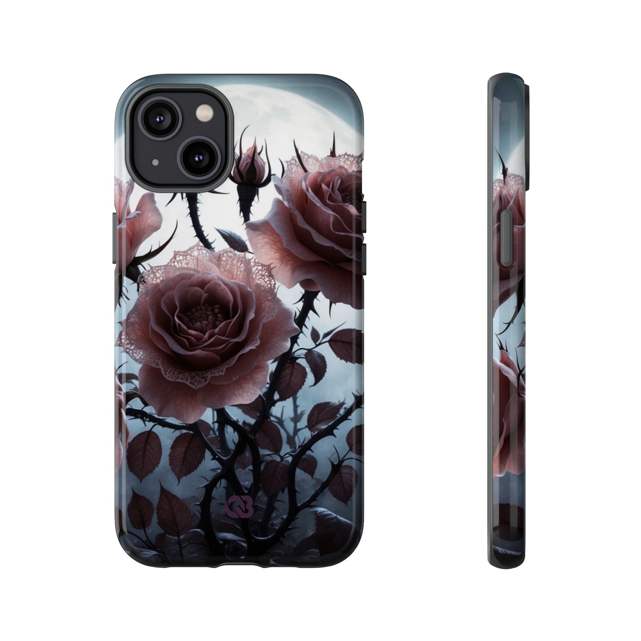 Lunar Lace Petals · Tough Coque de téléphone pour iPhone