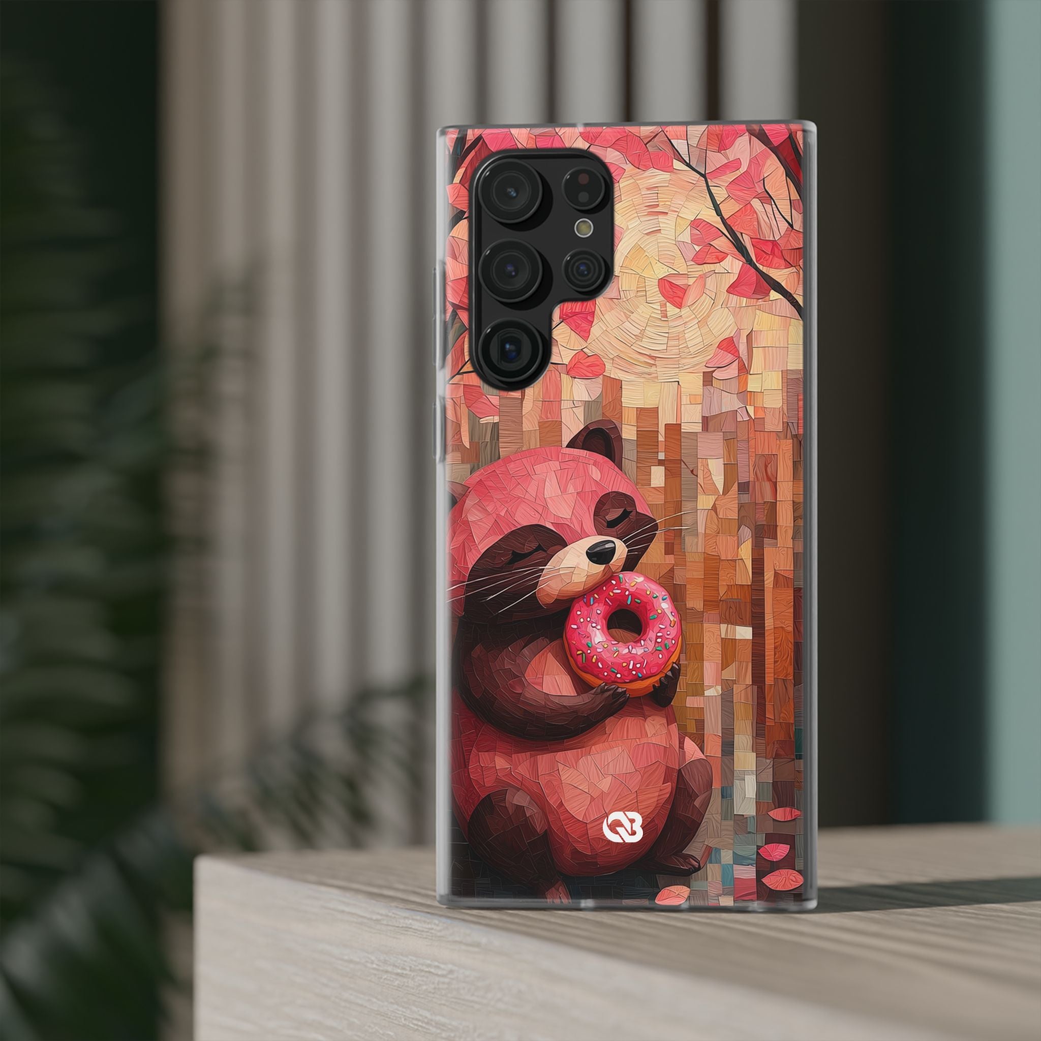 Crimson Donut Bandit · Soft Phone Case for Samsung
