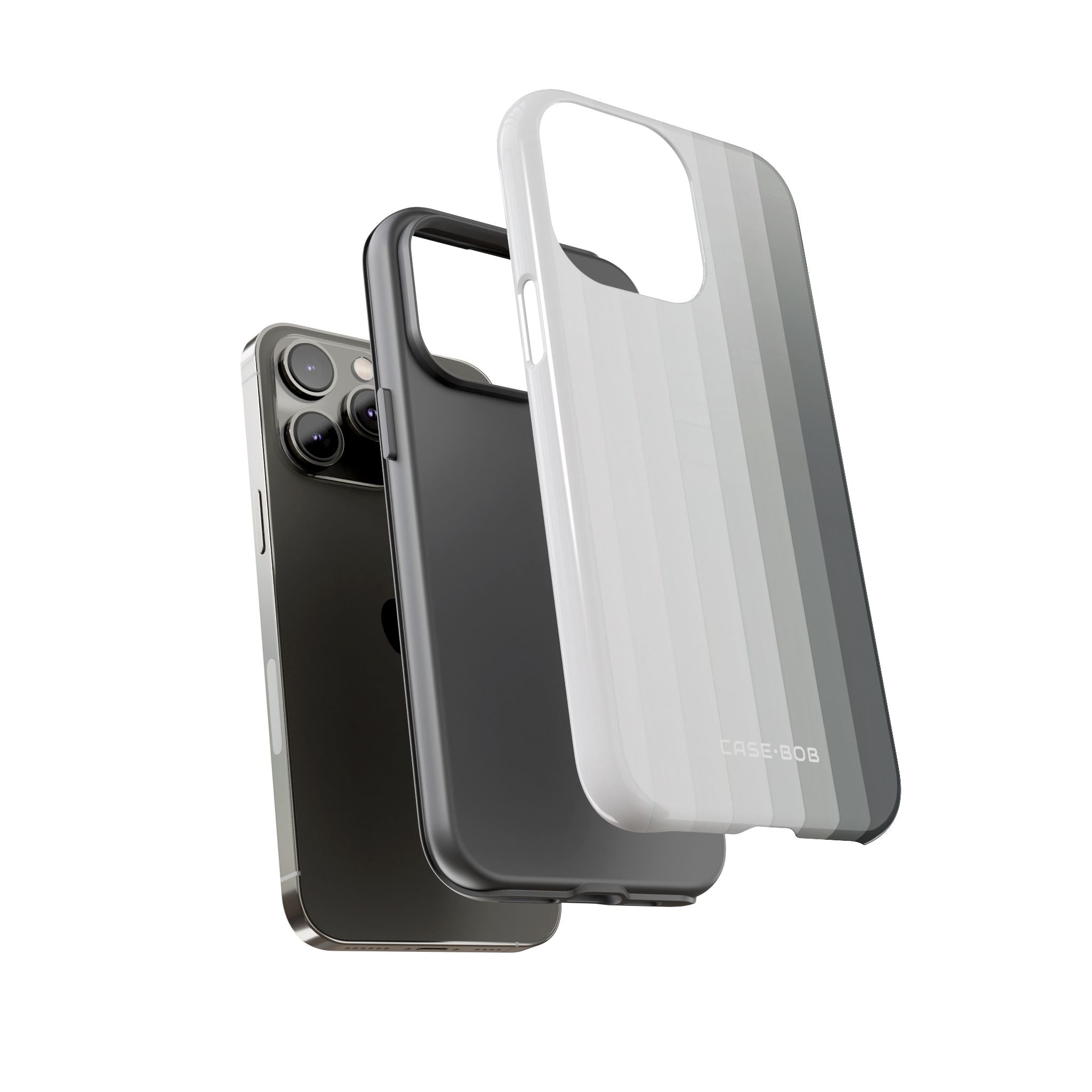 Gradient Bands iPhone 14 Pro Max Case - Tough