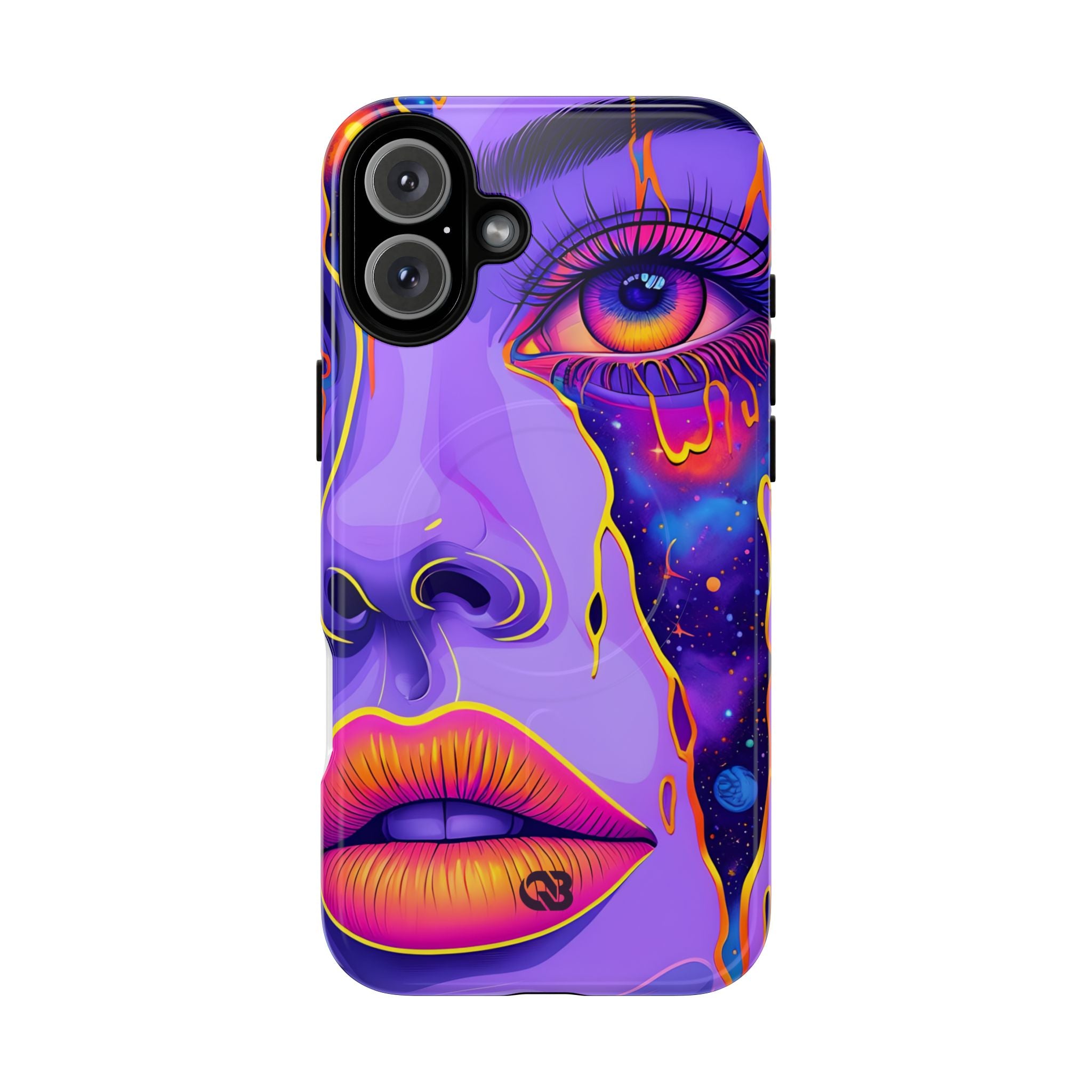 Violet Cosmic Gaze · Tough+ Custodia per iPhone · Magsafe