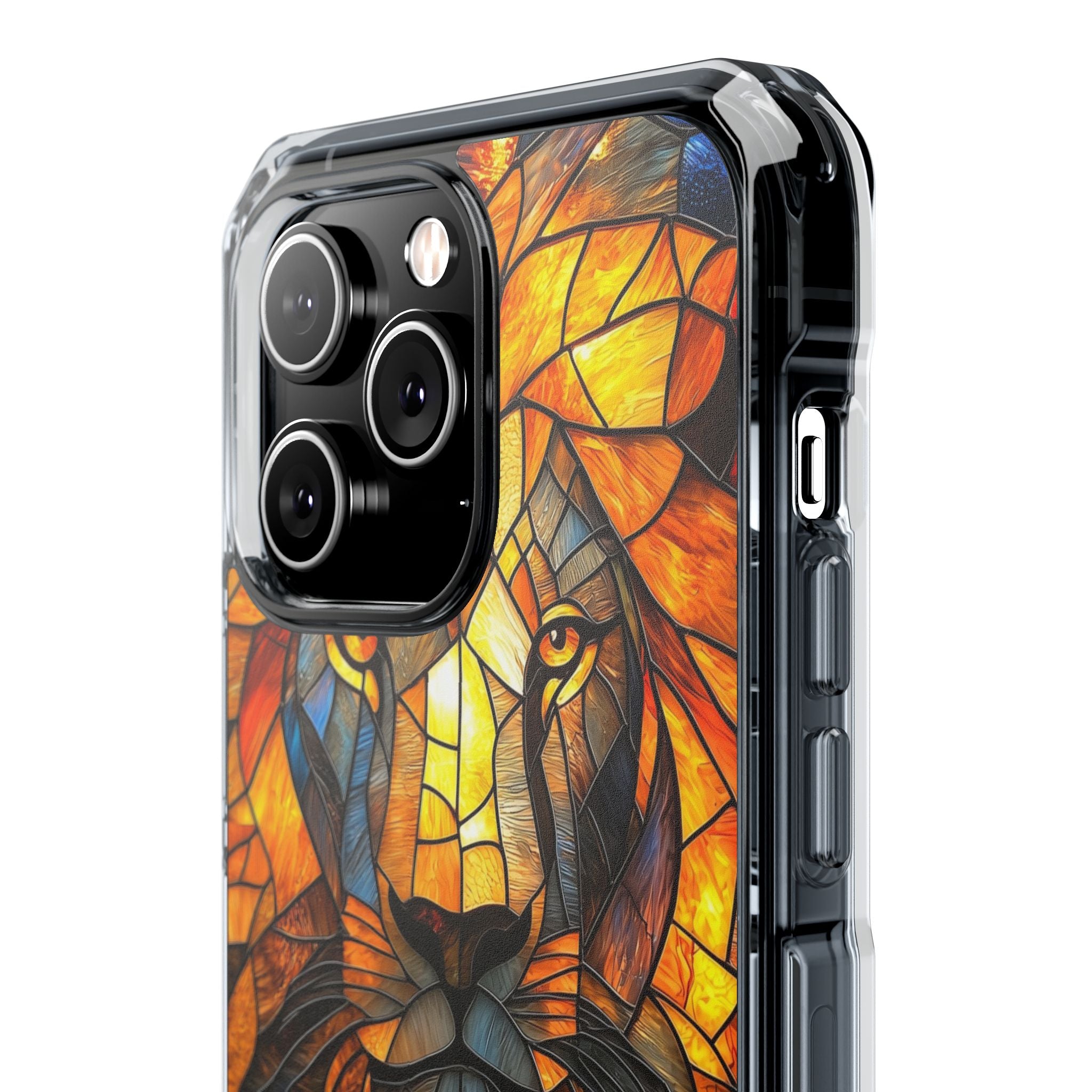 Amber Glass Lion · Impact Phone Case for iPhone · Magsafe