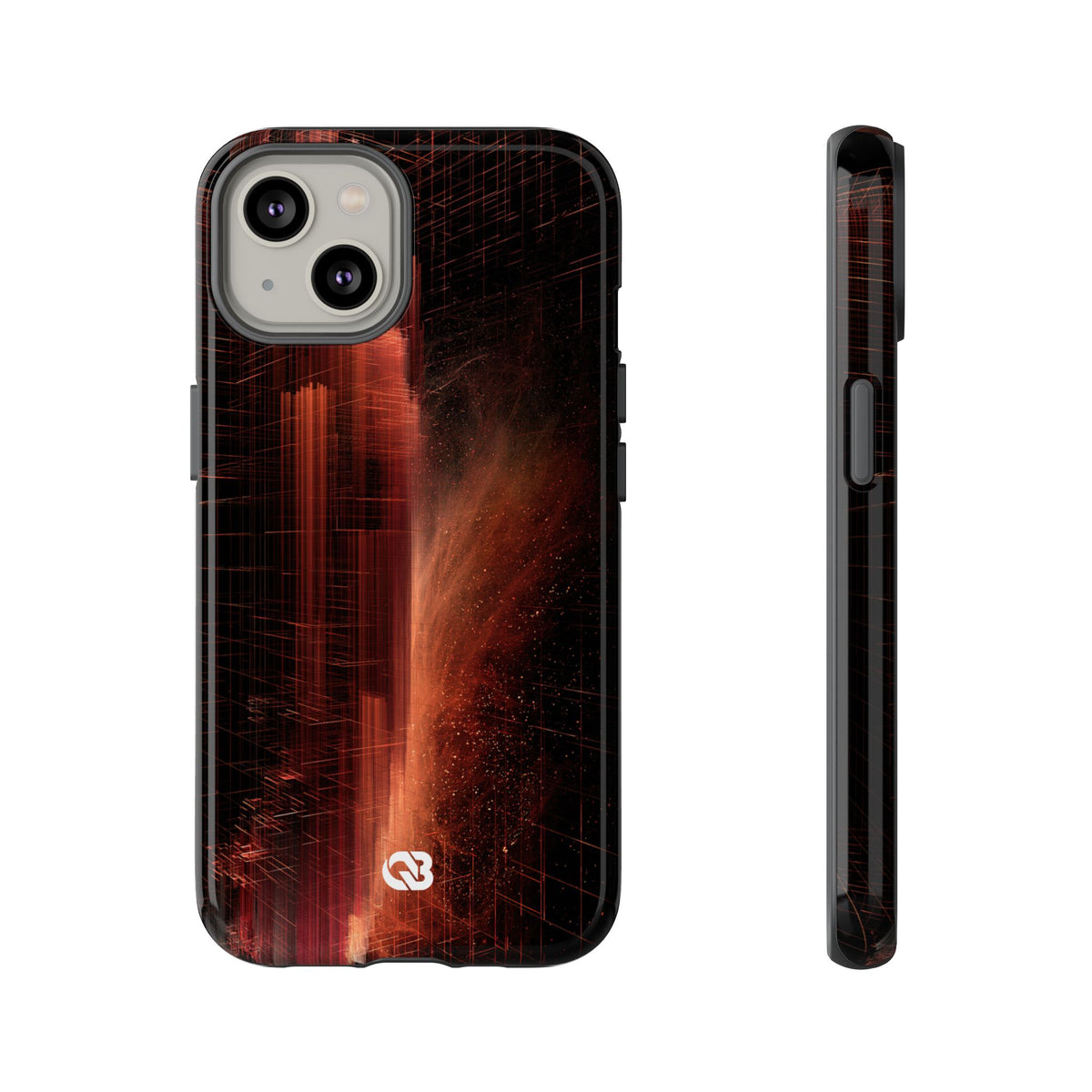 Luminous Monolith · Tough Phone Case for iPhone · Black