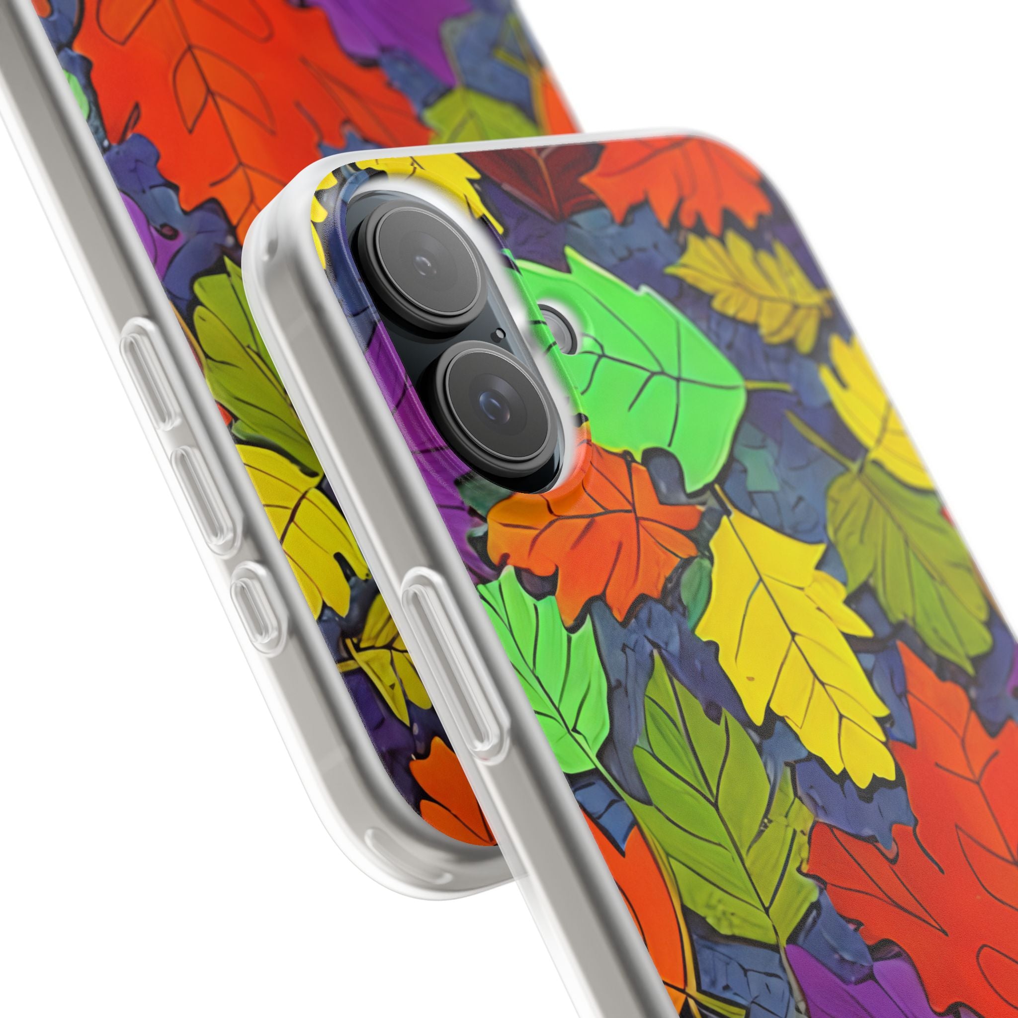 Lebhafter Leafburst iPhone 16 Plus Case - Soft