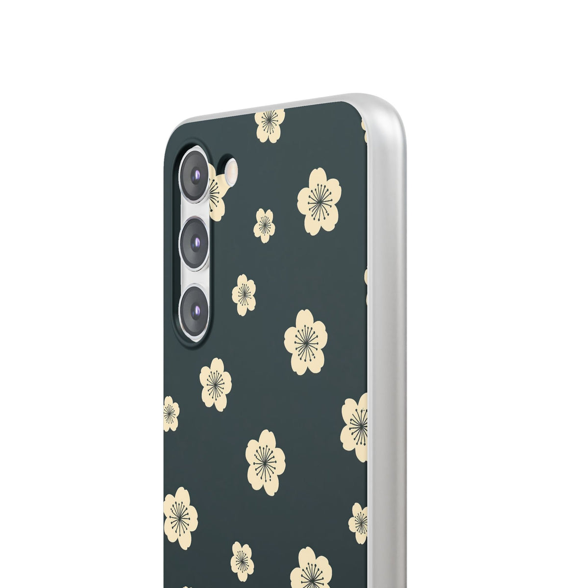 Midnight Sakura Bloom · Lite Phone Case for Samsung · Black