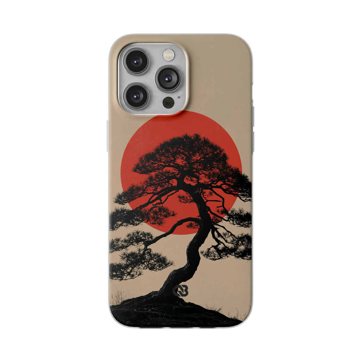 Crimson Pine Solitude · Lite Phone Case for iPhone · Beige