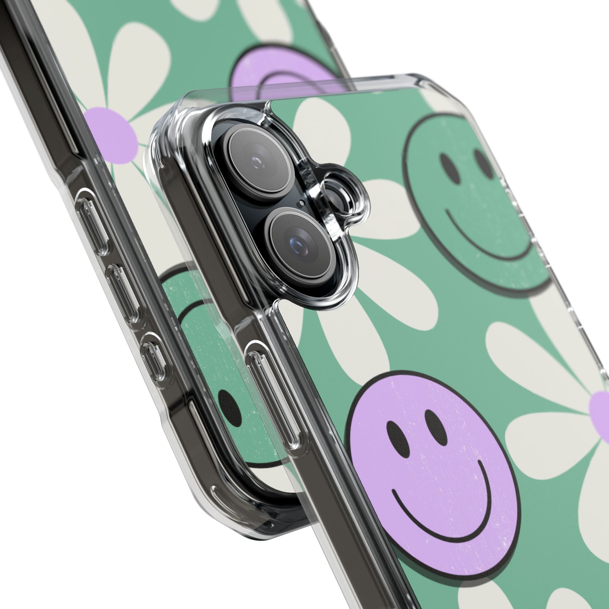 Smiley Daisy Glow iPhone 16 Plus Case - Impact