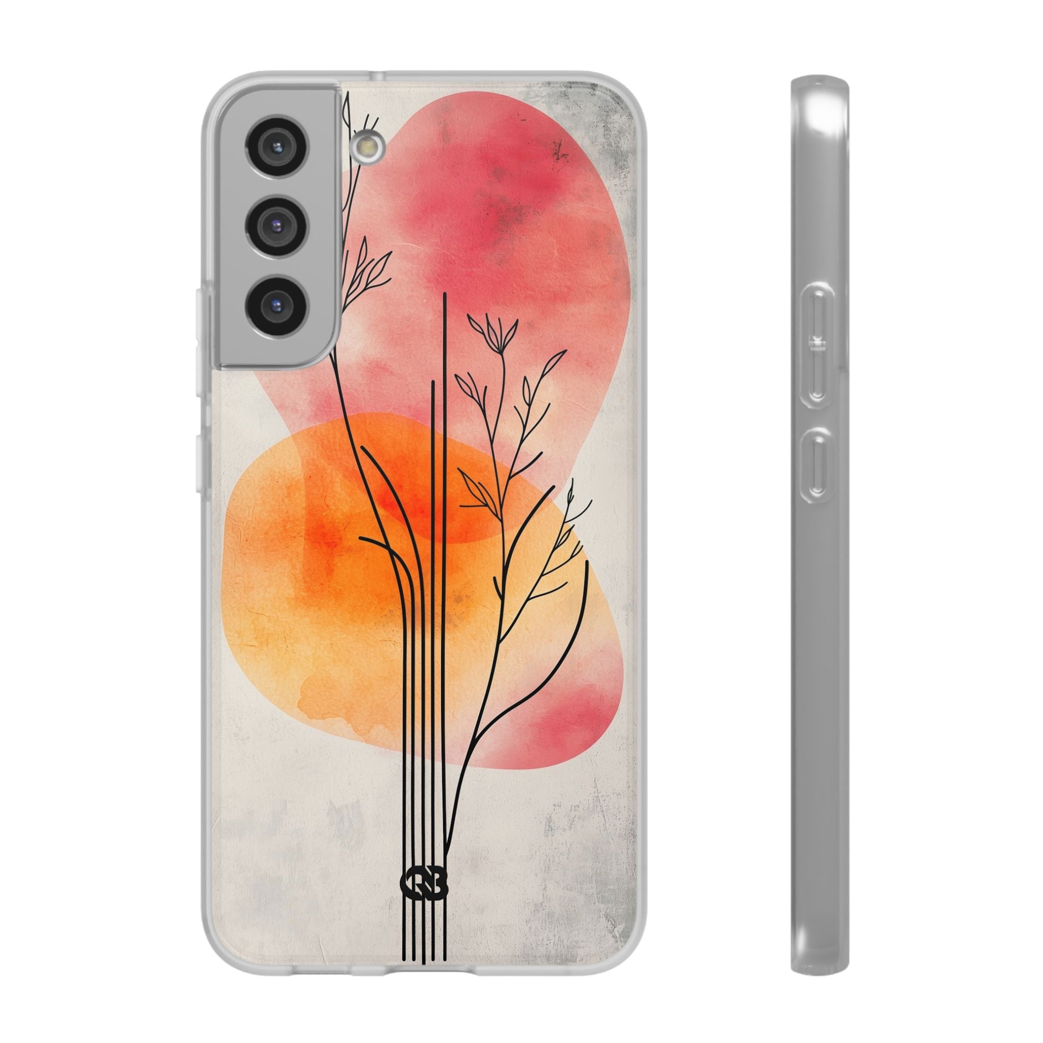 Crimson Bloom Lineage · Soft Phone Case for Samsung
