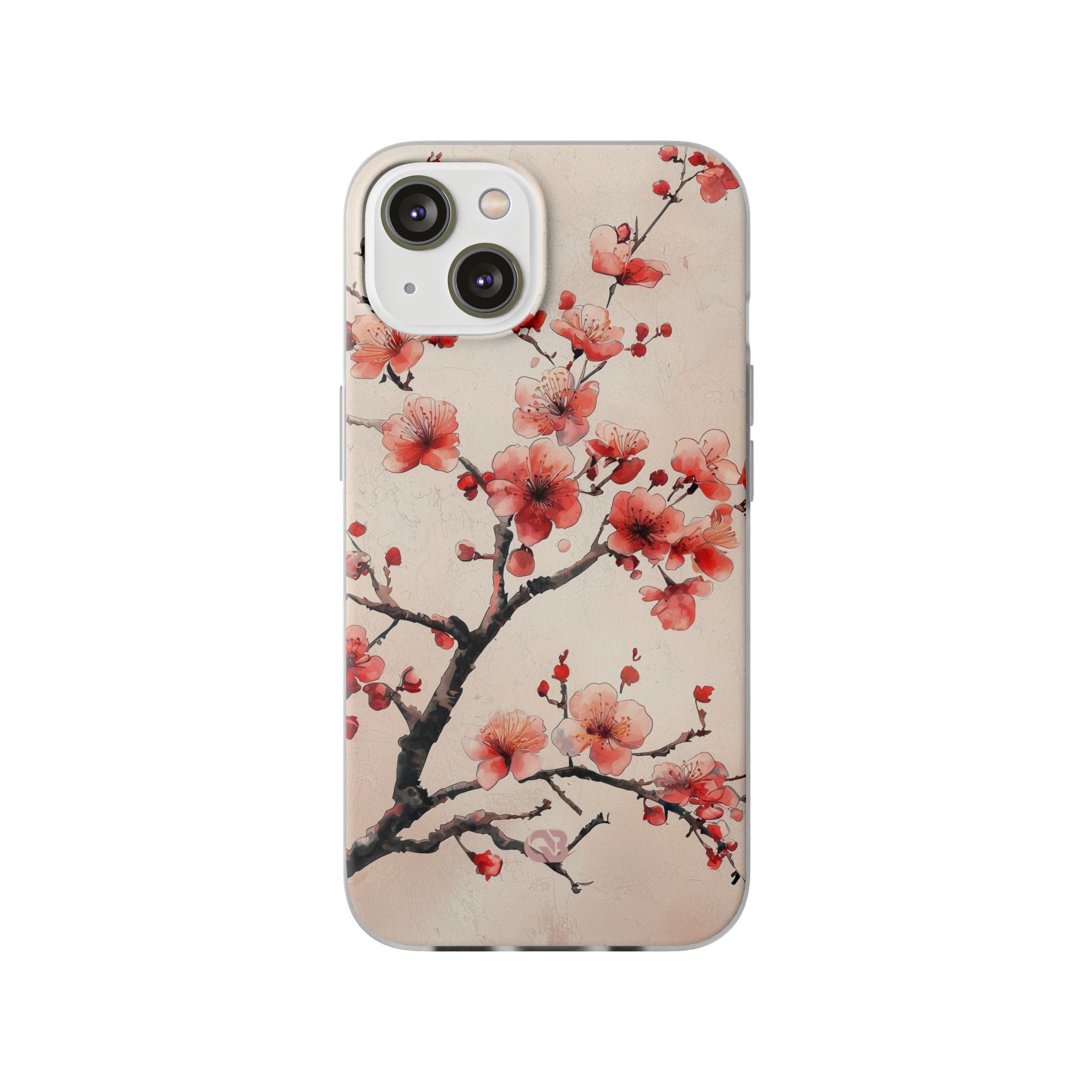 Crimson Silk Flora · Soft Handyhülle für iPhone