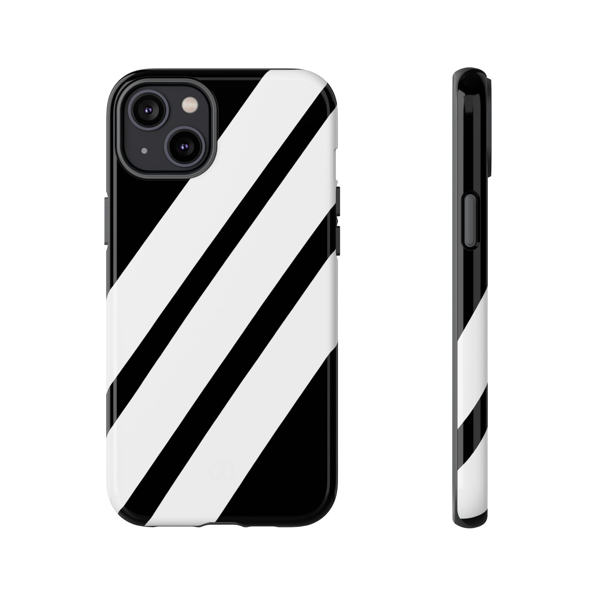 Obsidian White Bars · Tough Telefoncover for iPhone