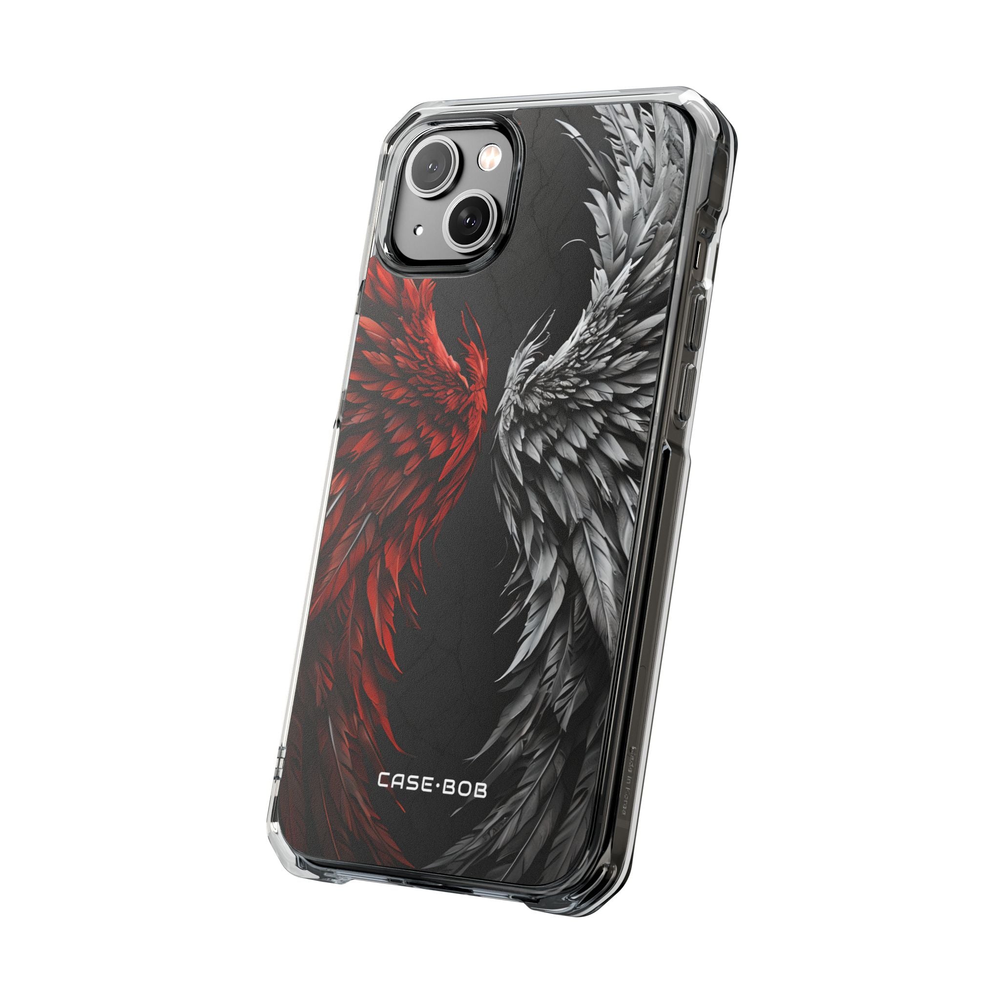 Crimson White Wings iPhone 14 Plus Case - Impact
