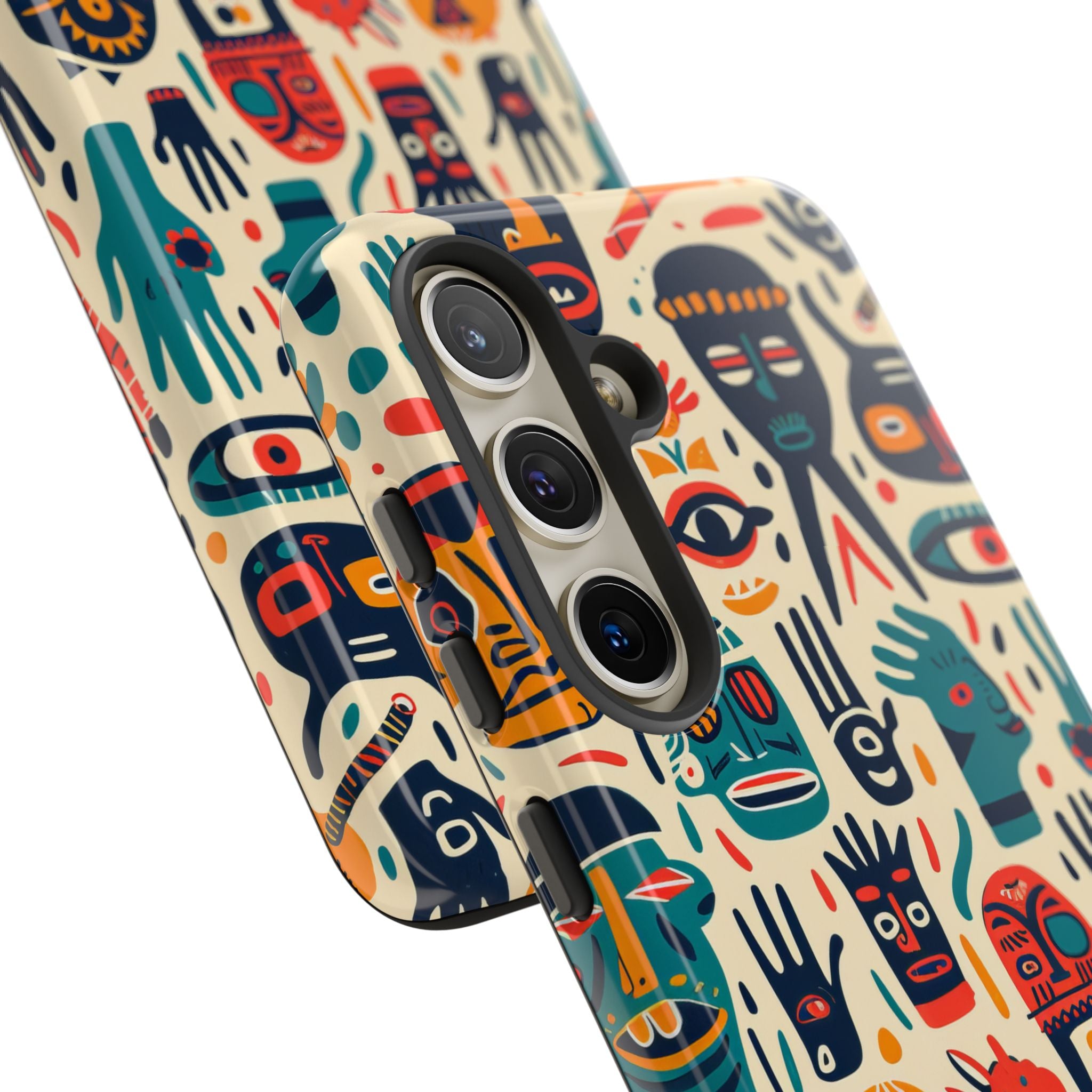 Vivid Faces Samsung S24 Case - Tough