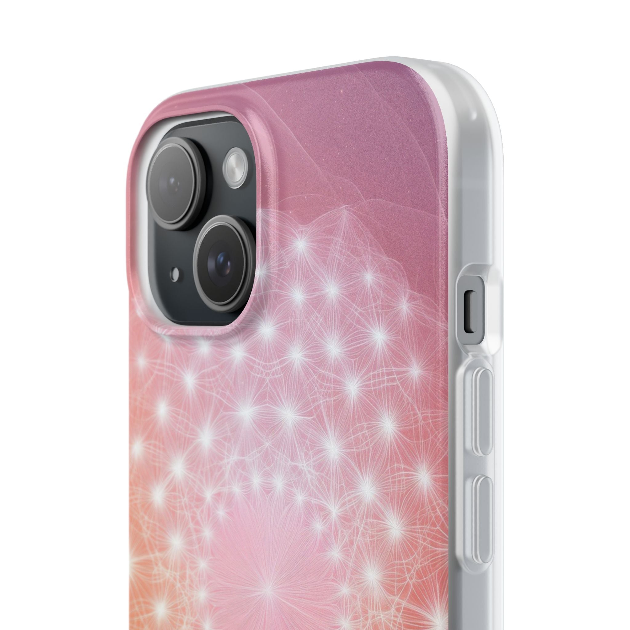 Radiant Stardust Mandala · Soft Phone Case for iPhone