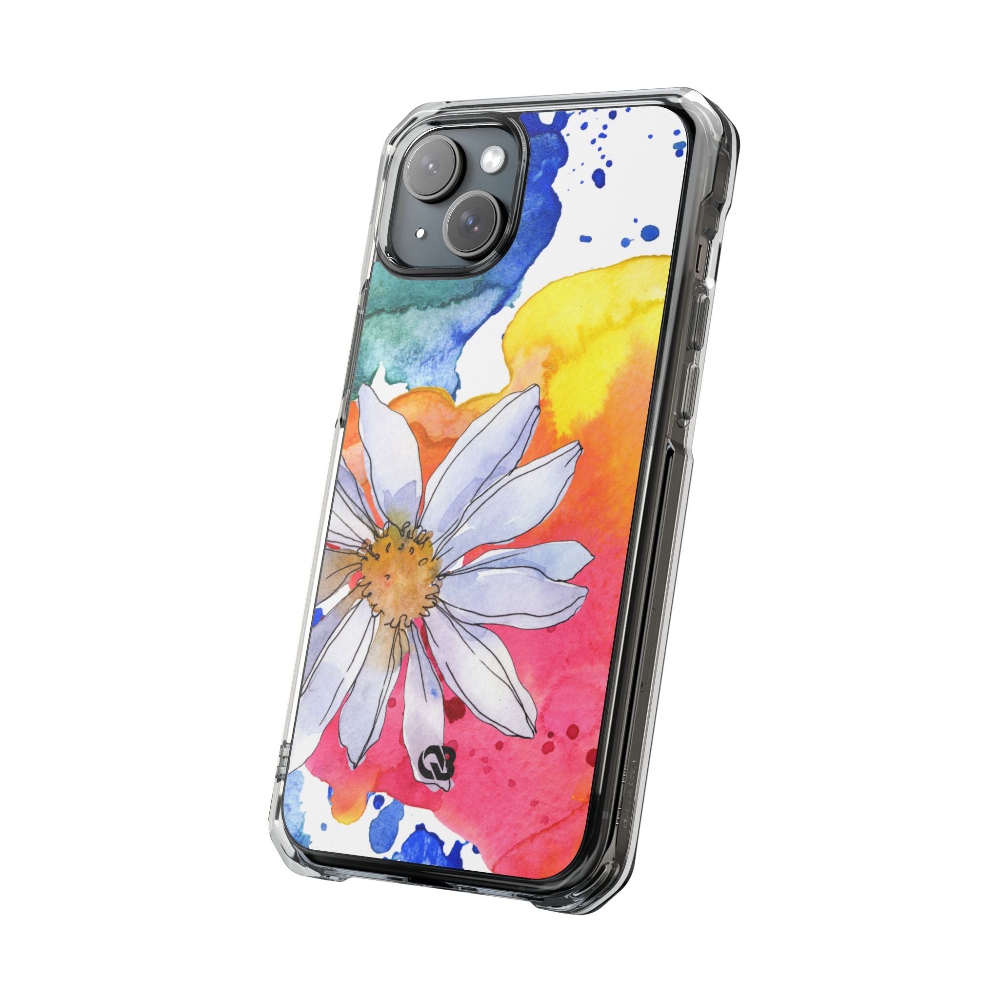 Vivid Bloom Splatter · Impact Phone Case for iPhone · Magsafe
