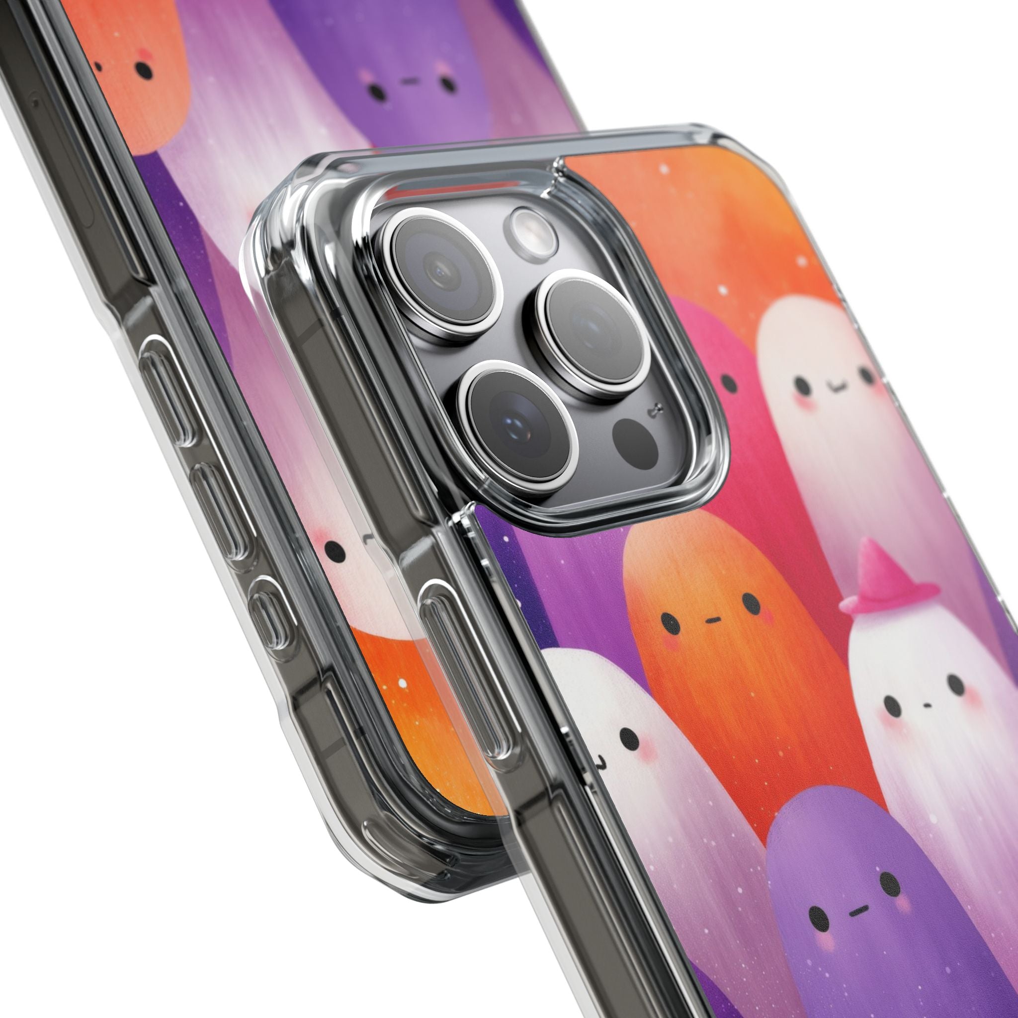 Ghostly Glow iPhone 15 Pro Max Cover - Impact