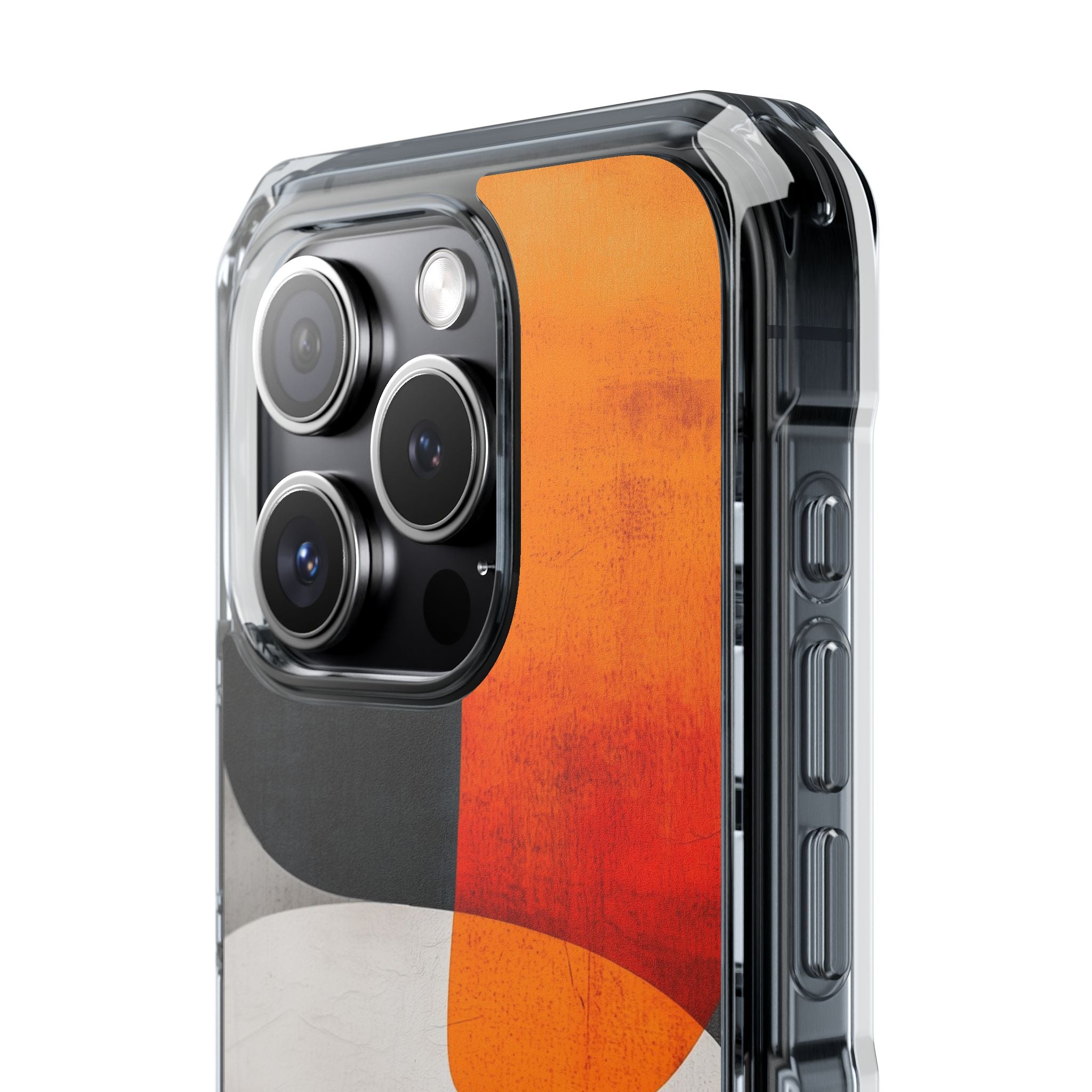 Burnt Amber Flow · Impact Handyhülle für iPhone · Magsafe