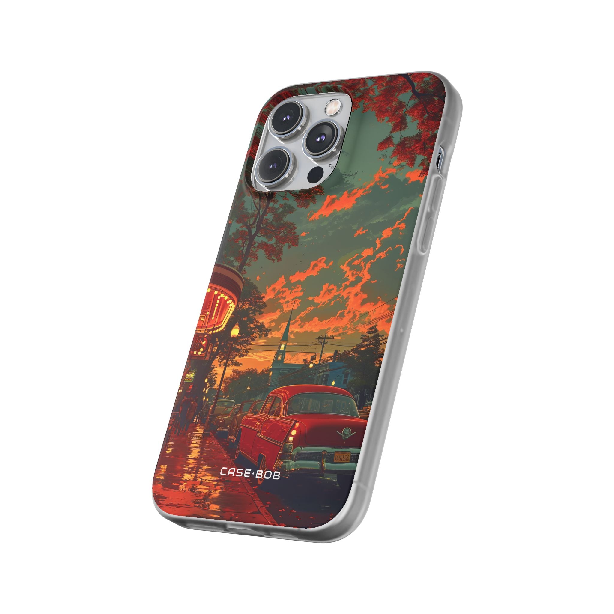 Crimson Classic iPhone 14 Pro Max Case - Soft