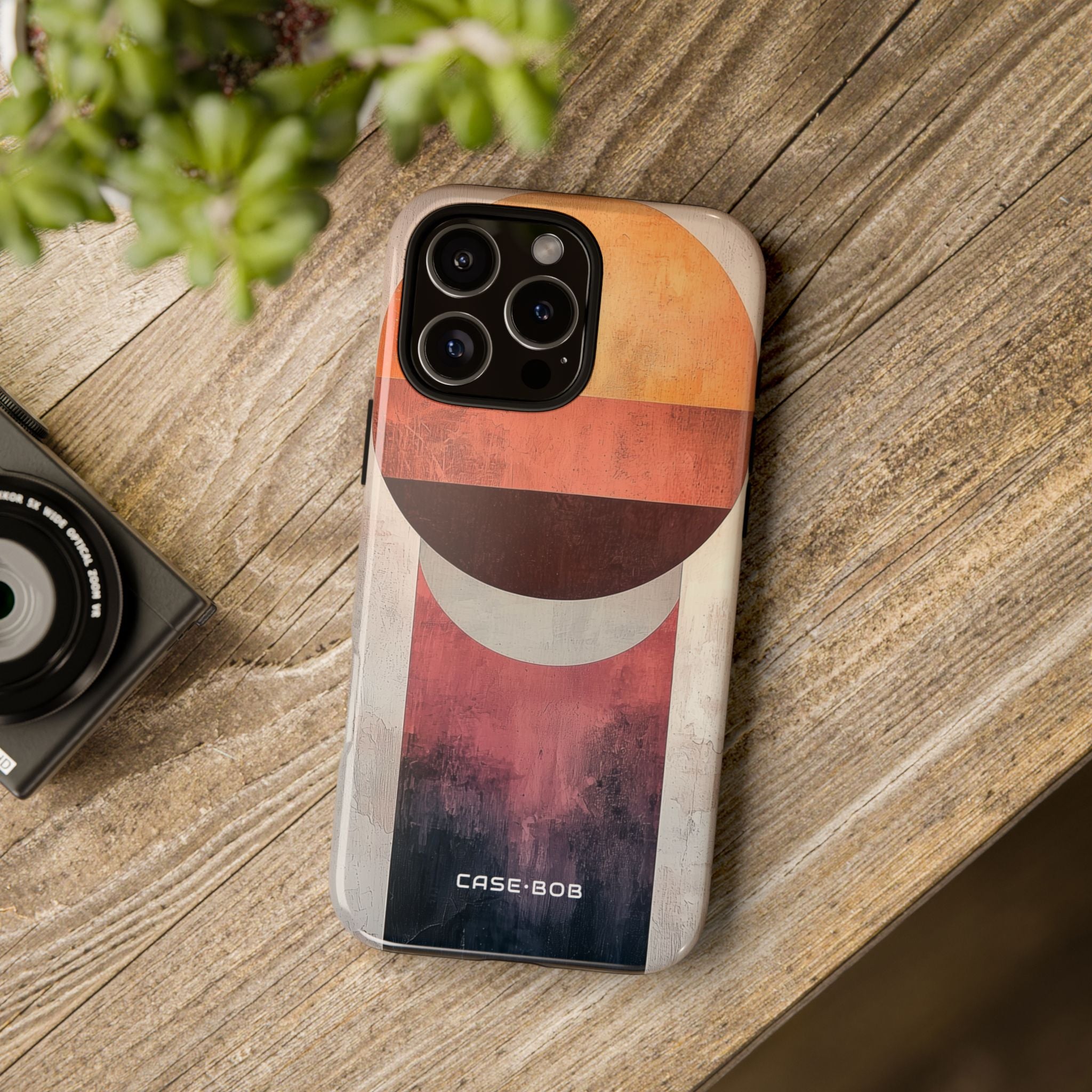Sunset Orb iPhone 16 Pro Max Case - Tough