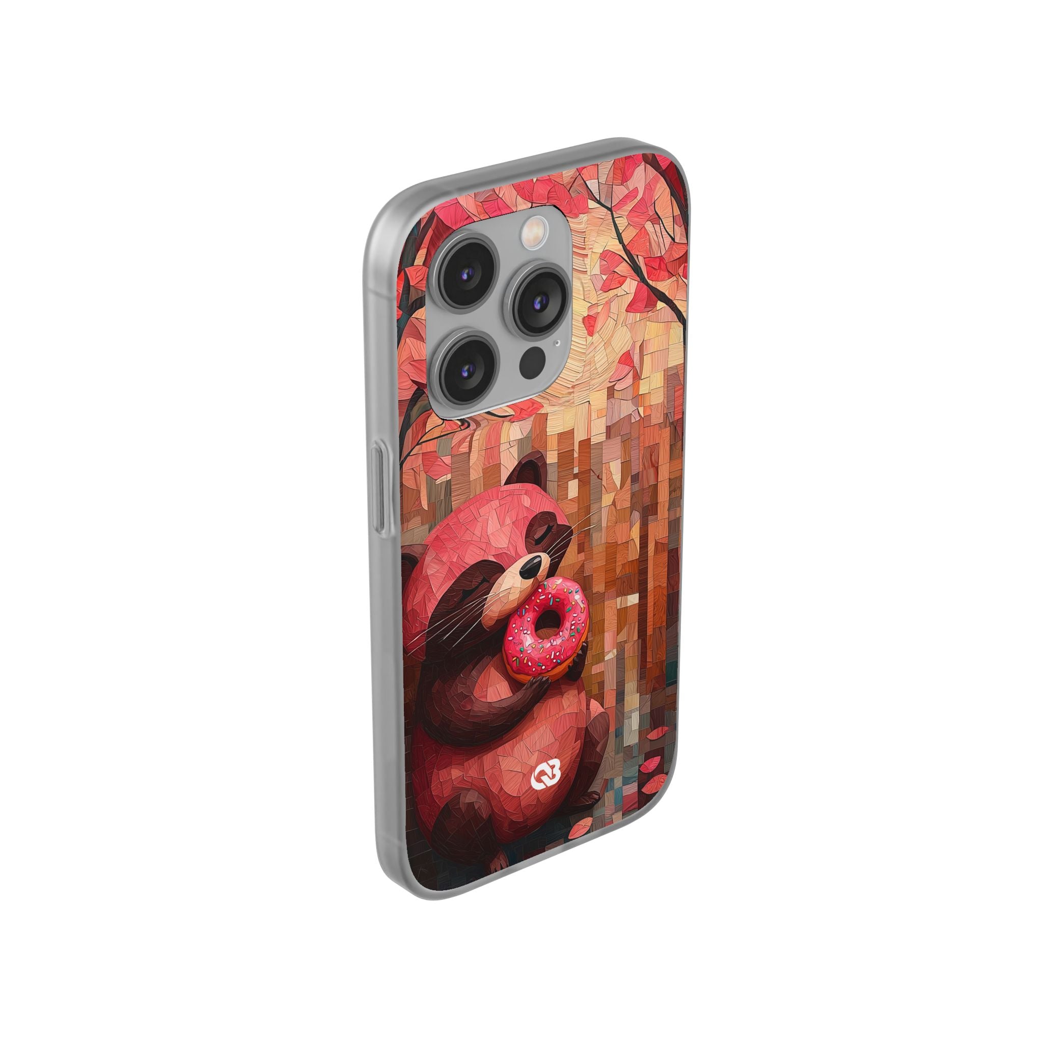 Crimson Donut Bandit · Soft Custodia per iPhone