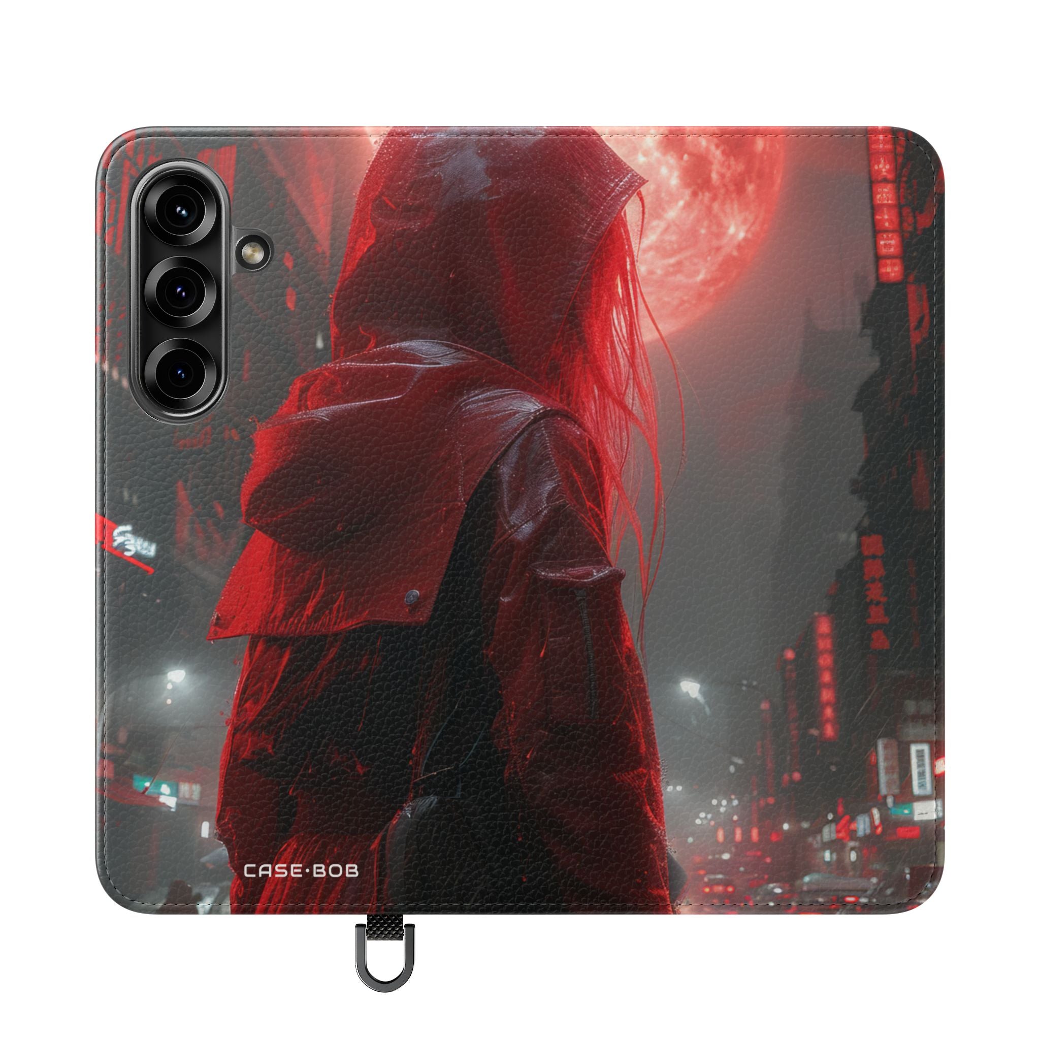Rode Hood Eclipse - Samsung S25 Case - Portemonnee