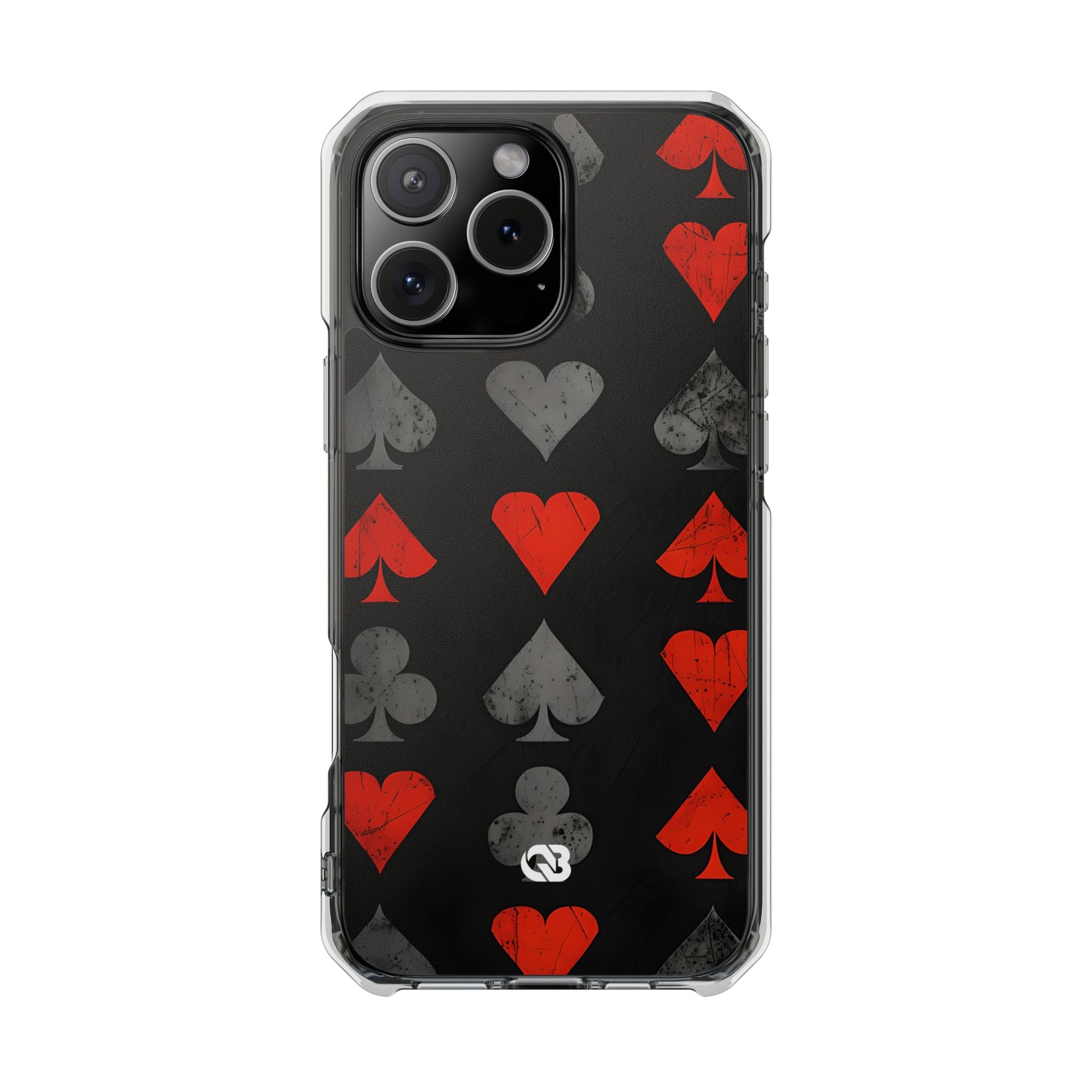 Crimson Ash Suits · Impact Hoesje voor iPhone · Magsafe