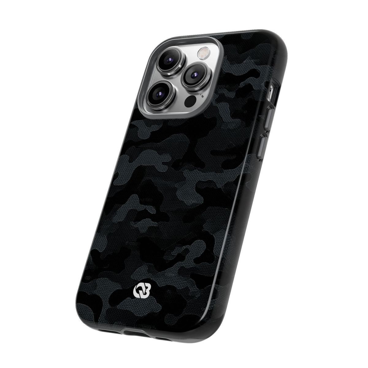 Blackout Urban Camo · Tough Phone Case for iPhone · Black