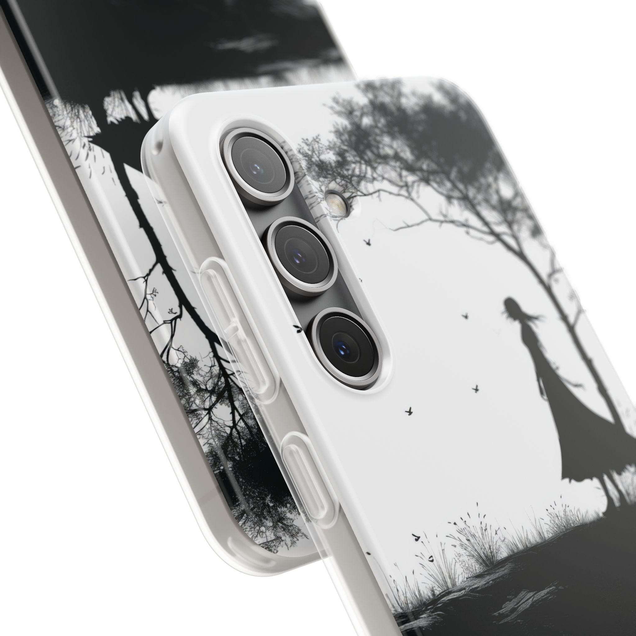 Cliffside Silhouette Samsung S24 Case - Soft