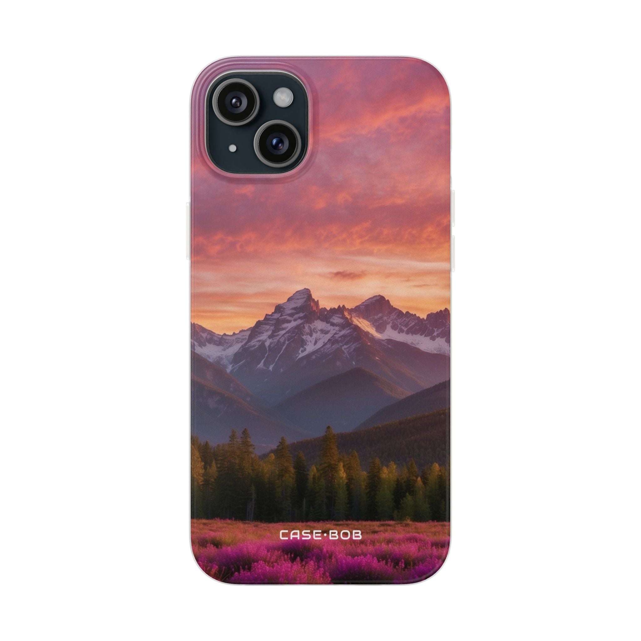 Snowcap Bloom iPhone 15 Plus Case - Soft