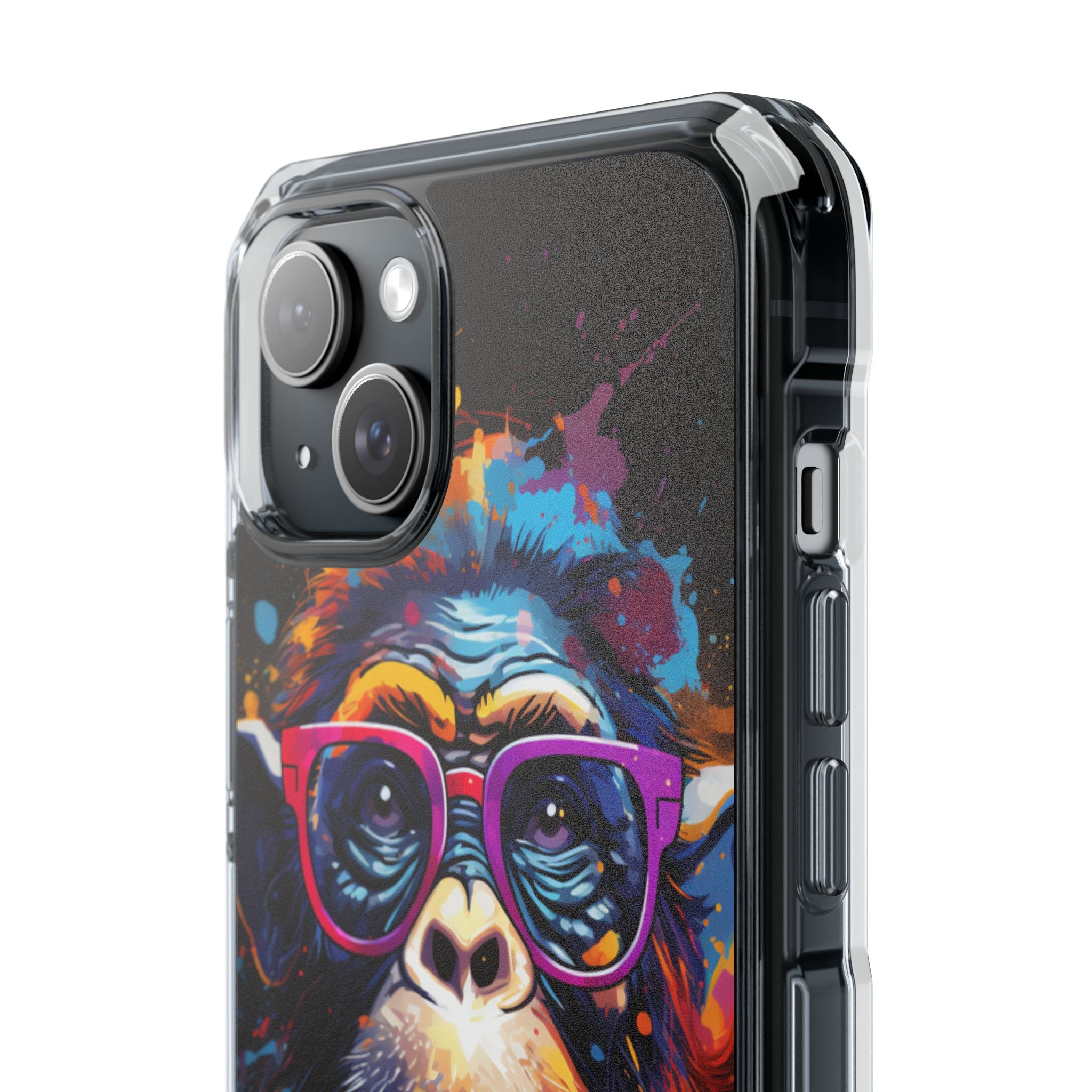 Neon Splatter Primate · Impact Magsafe