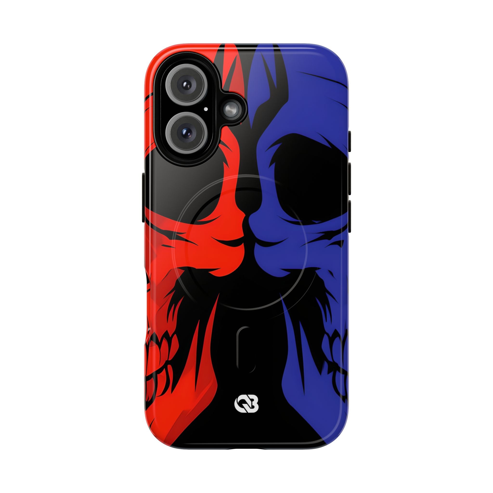 Crimson Cobalt Skulls · Tough+ Phone Case for iPhone · Magsafe