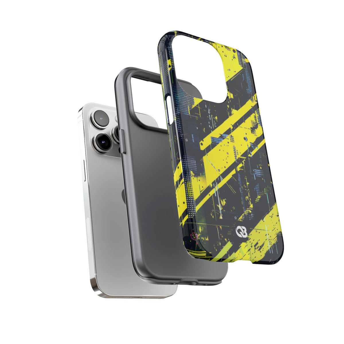 Acid Hazard · Tough Phone Case for iPhone · Yellow