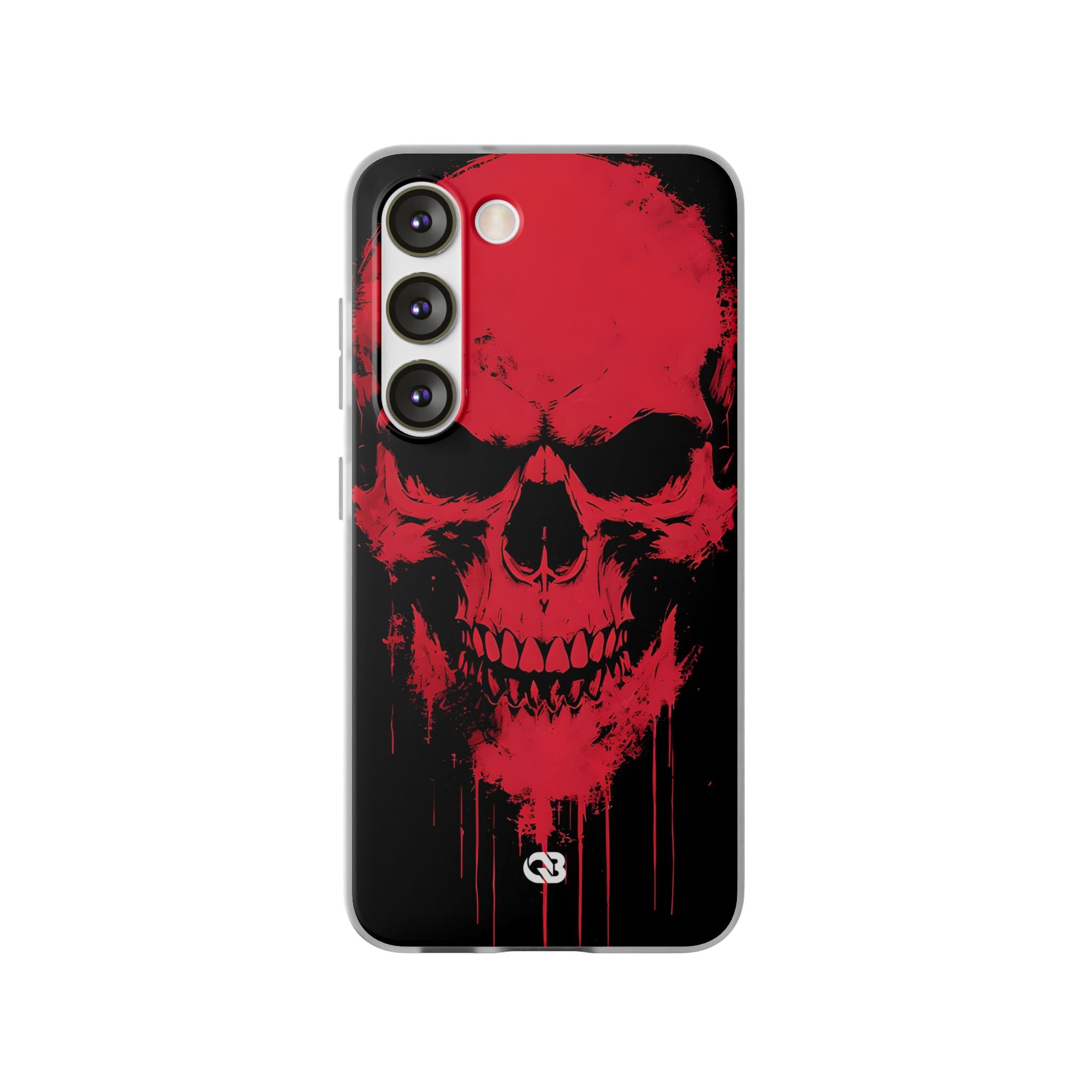 Crimson Street Skull · Soft Handyhülle für Samsung