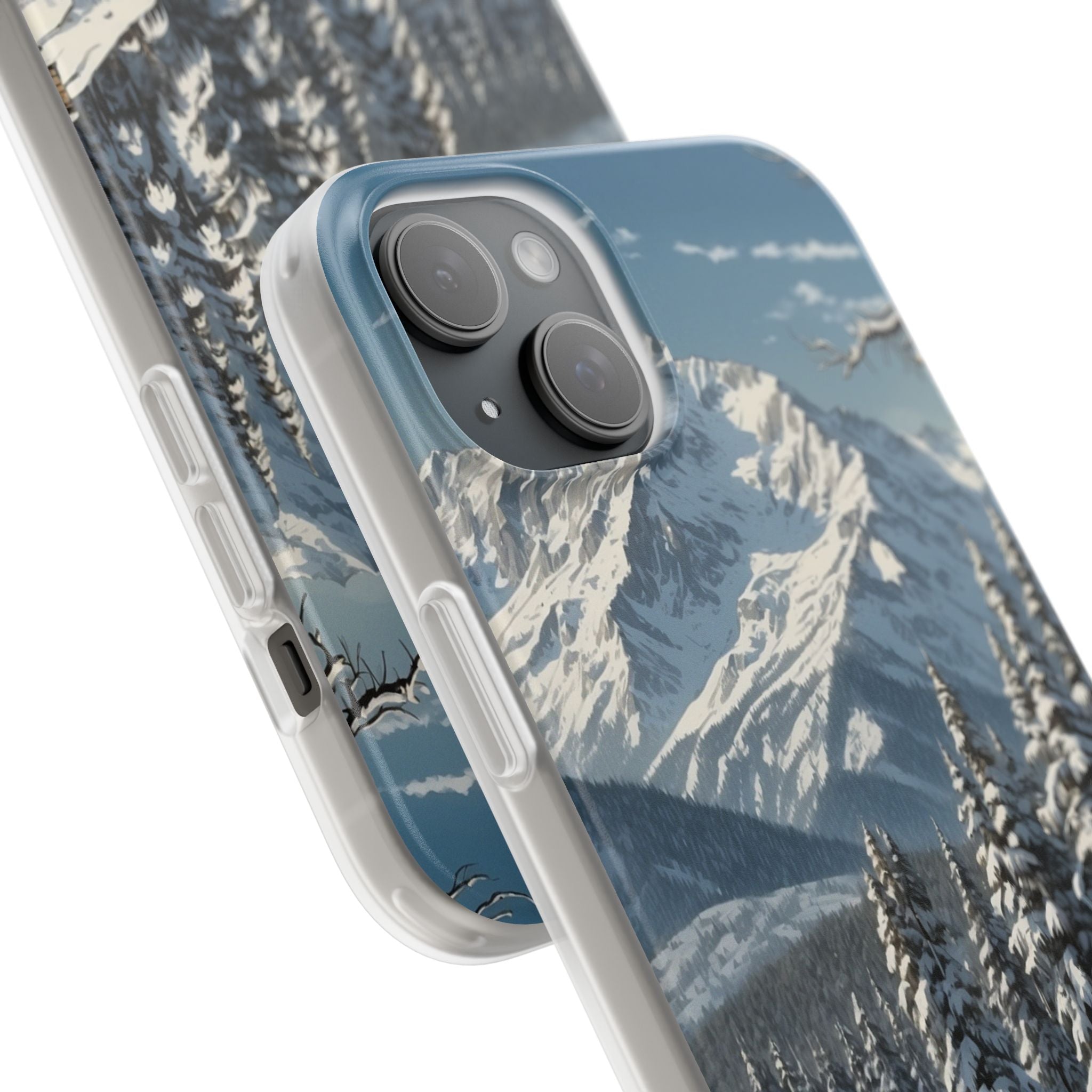 Frozen Ridge Valley · Soft Phone Case for iPhone