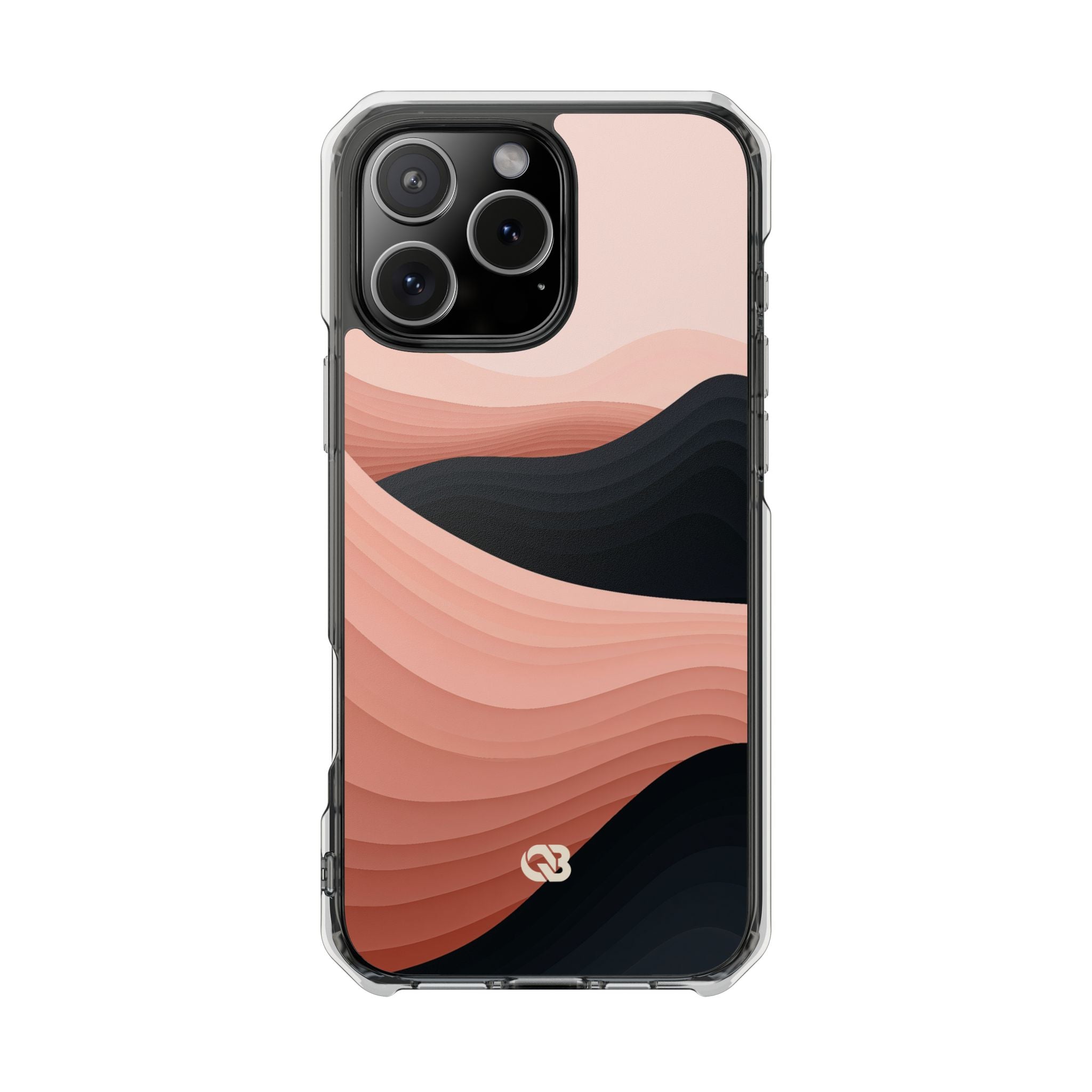 Pink Impact MagSafe Phone Case for iPhone - Dune Shadow Layers
