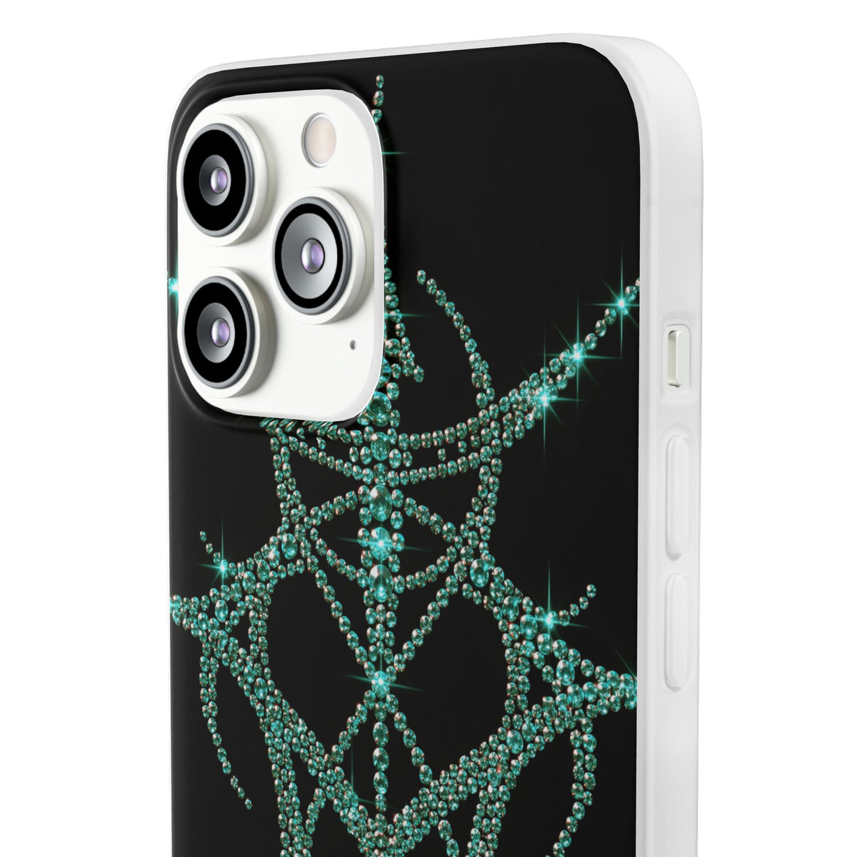 Teal Cyber Sigil · Lite Phone Case for iPhone · Teal