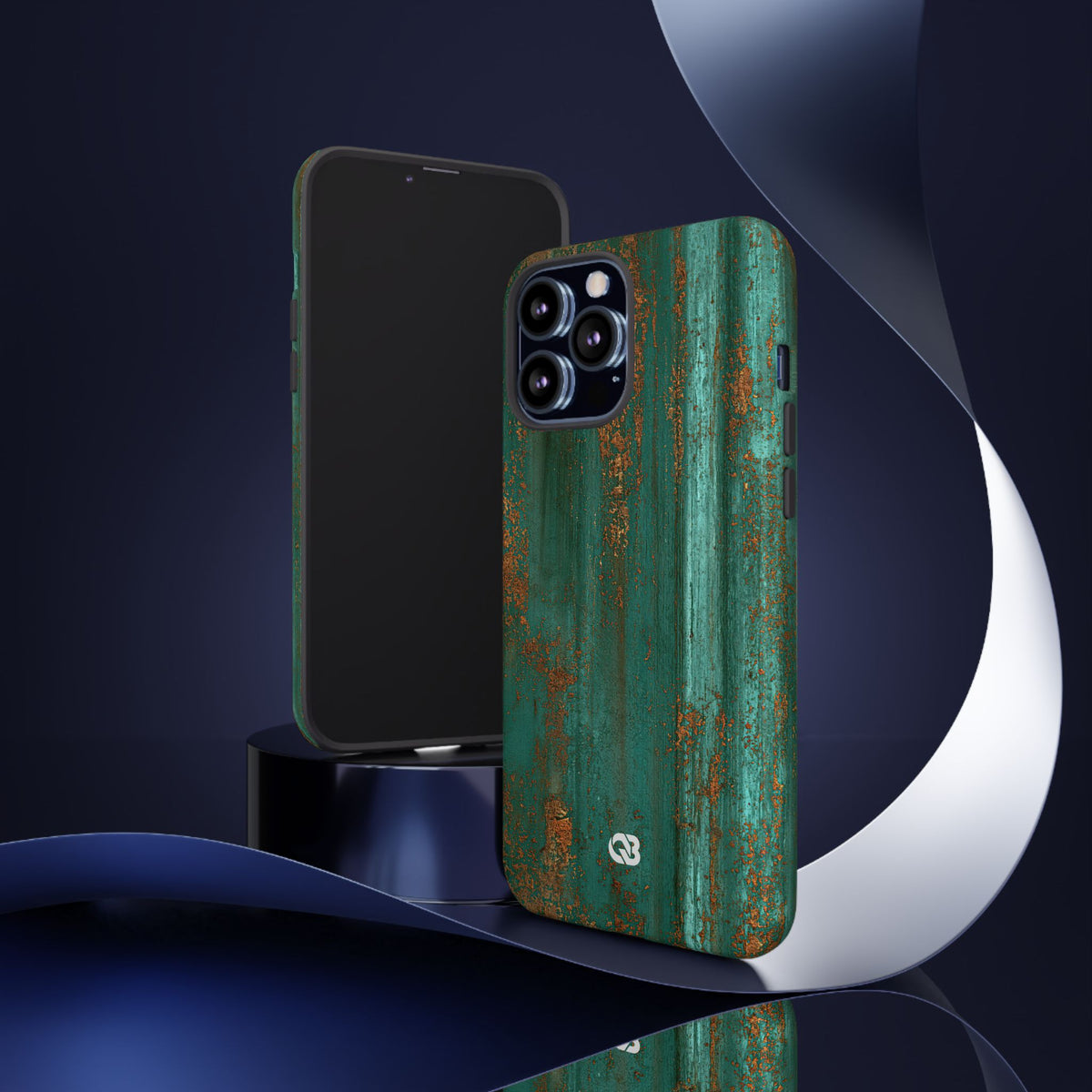 Oxidized Verdigris · Tough Phone Case for iPhone · Teal