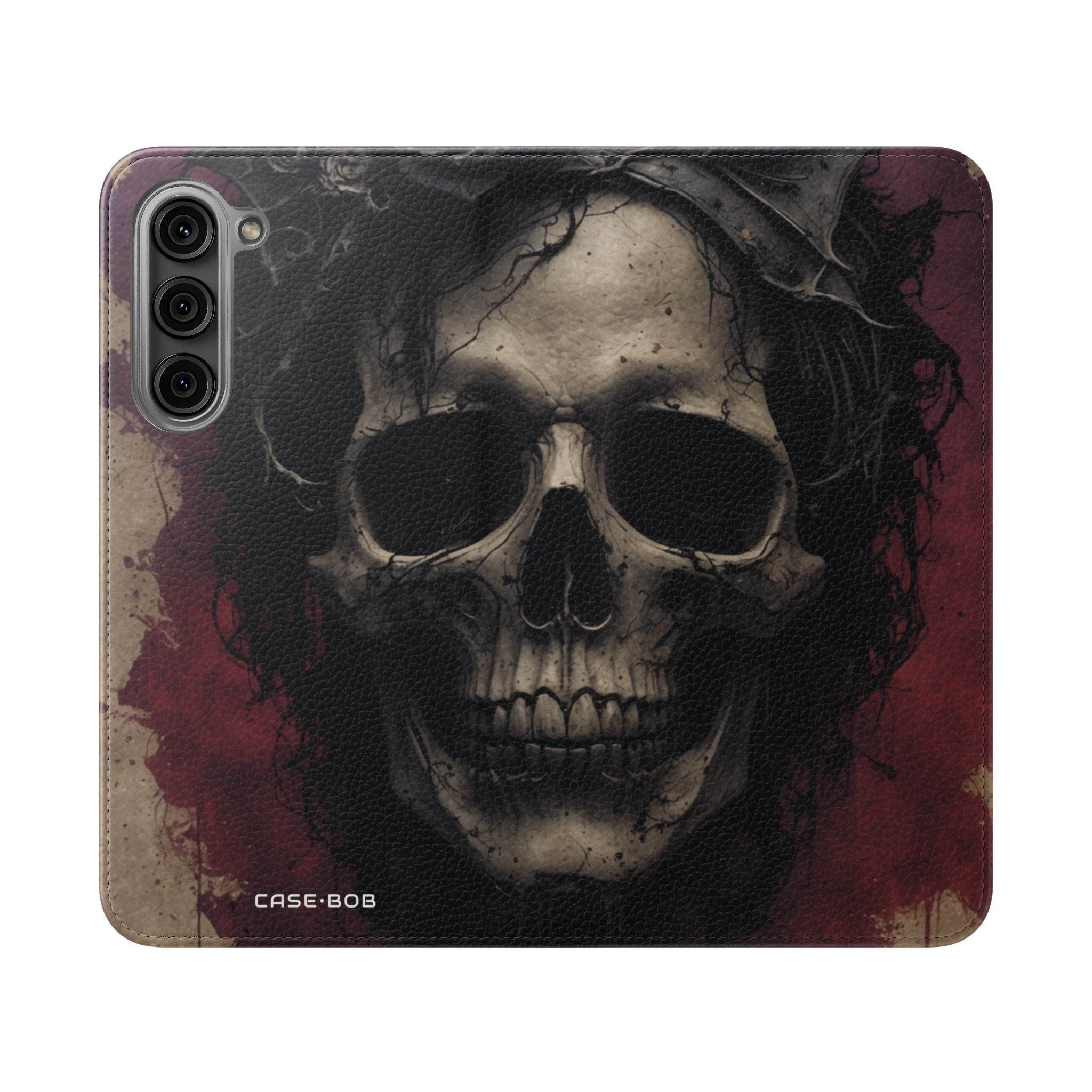 Skull Thorn Crown - Samsung S23+ Case - Wallet