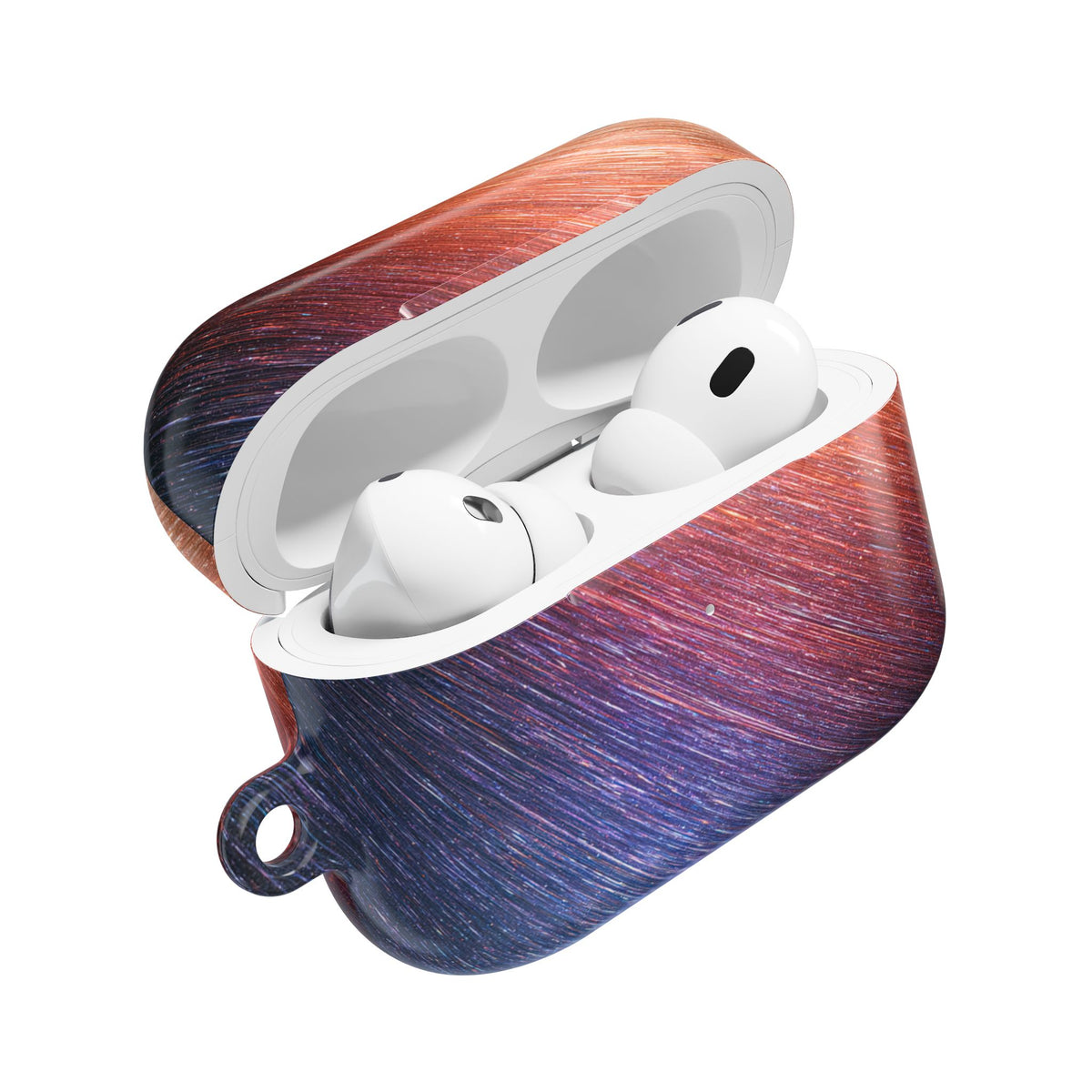 Radiant Energy Stream · Hard Case for AirPods & AirPods Pro · Blue