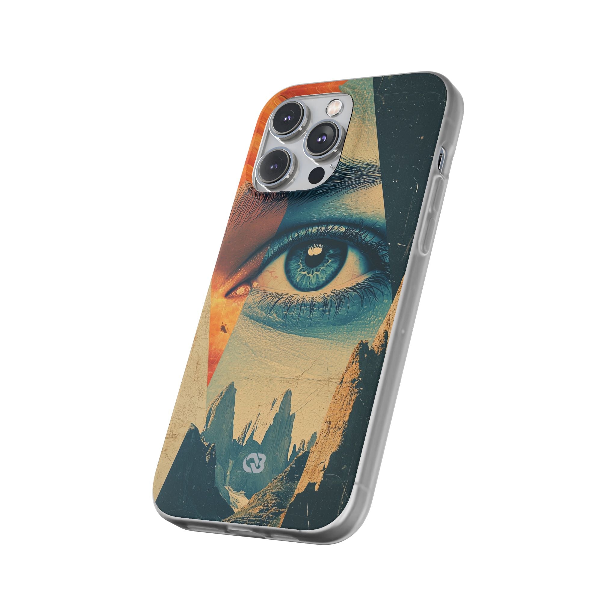 Fragmented Peak Gaze · Soft Phone Case for iPhone