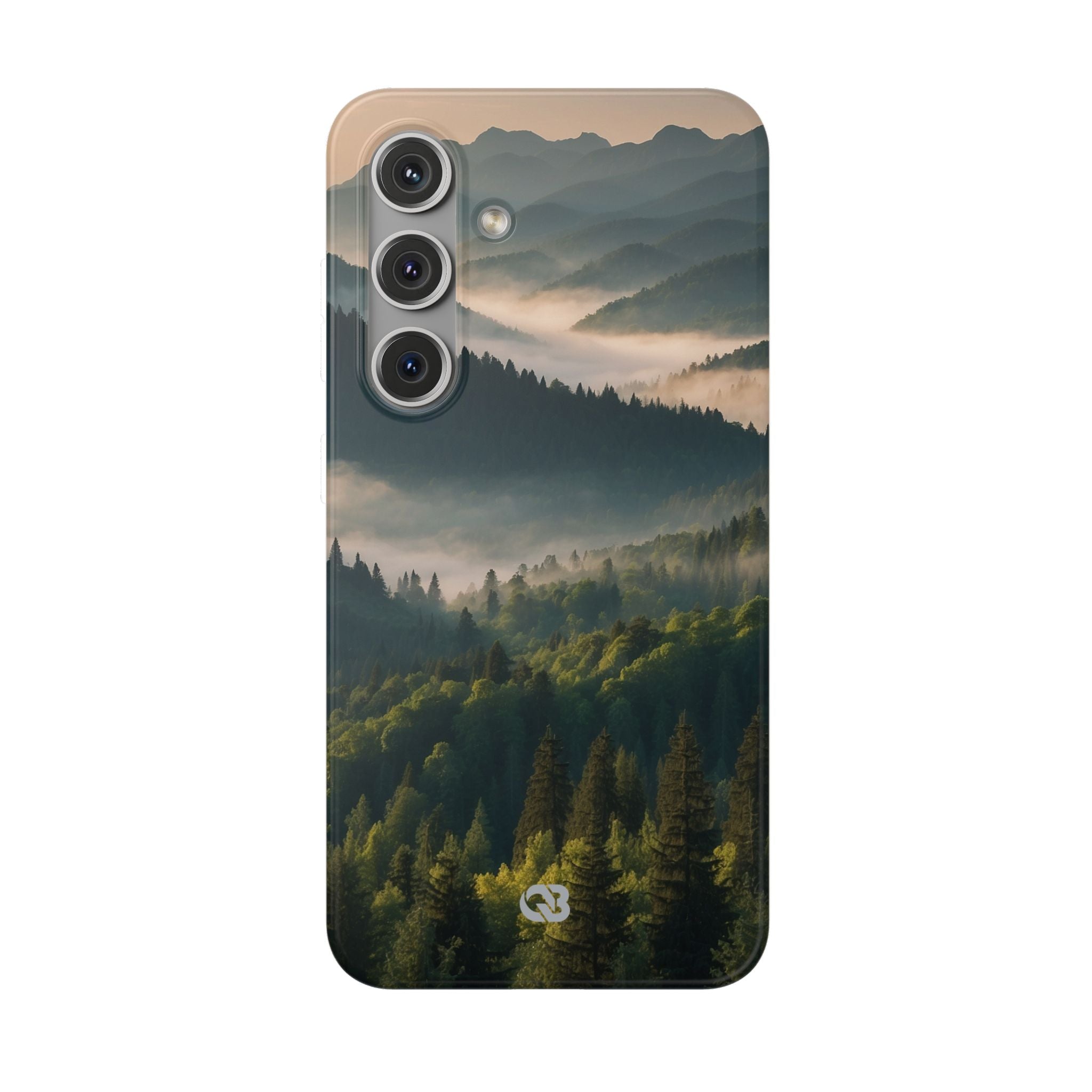 Foggy Mountain Ridge · Soft Phone Case for Samsung