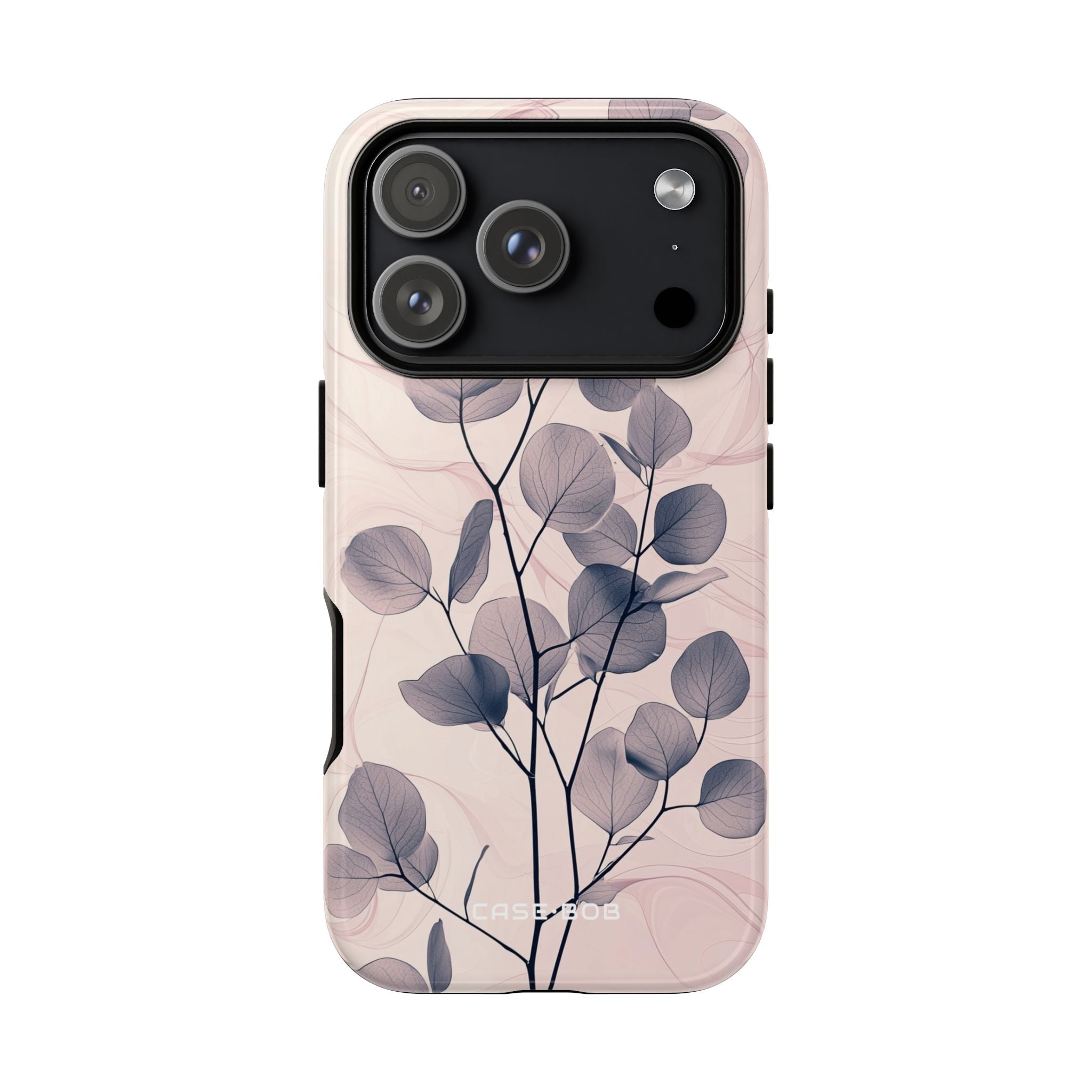 Veined Leaf Whisper iPhone 17 Pro Case - Tough - CASE•BOB
