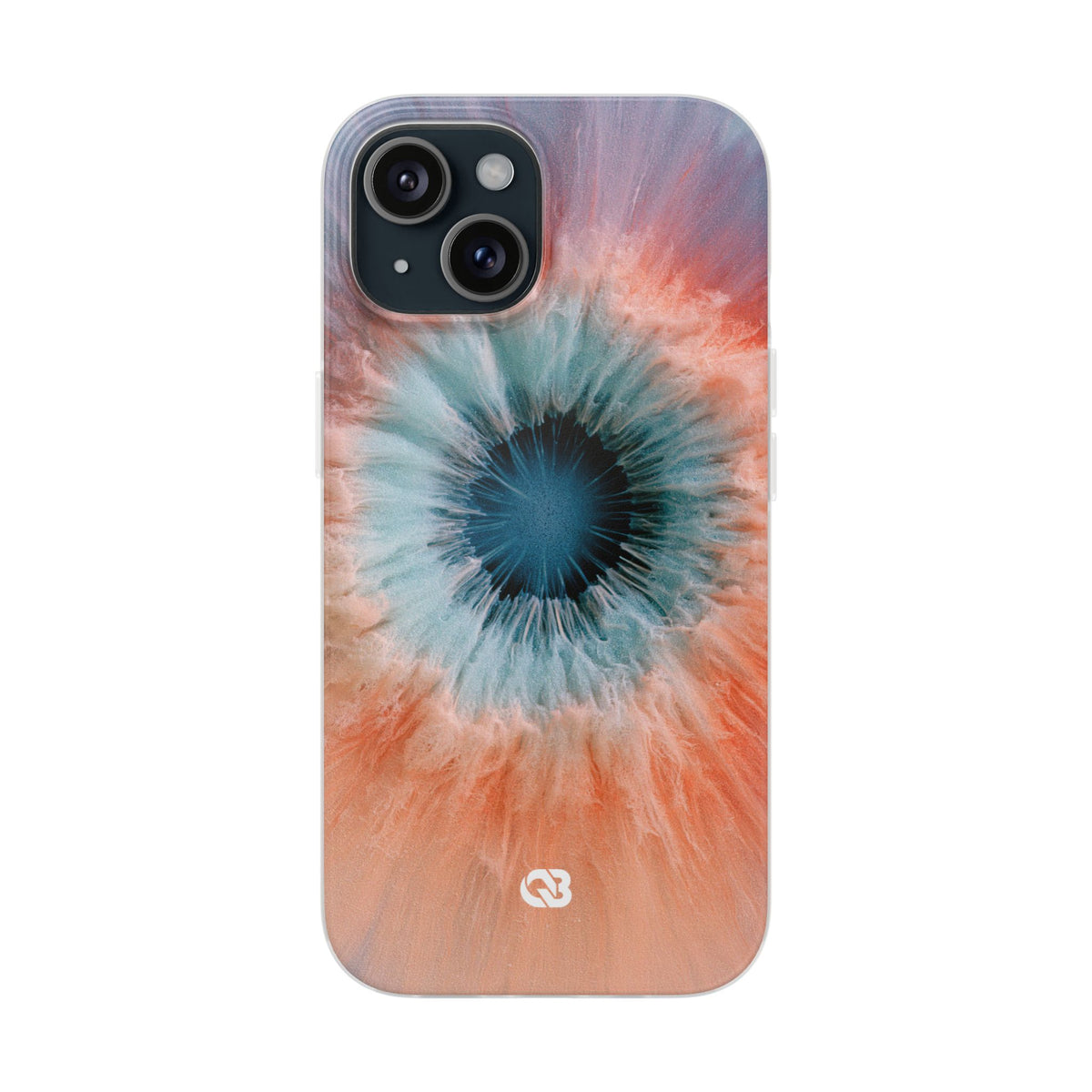 Radiant Aura Core · Lite Phone Case for iPhone · Orange
