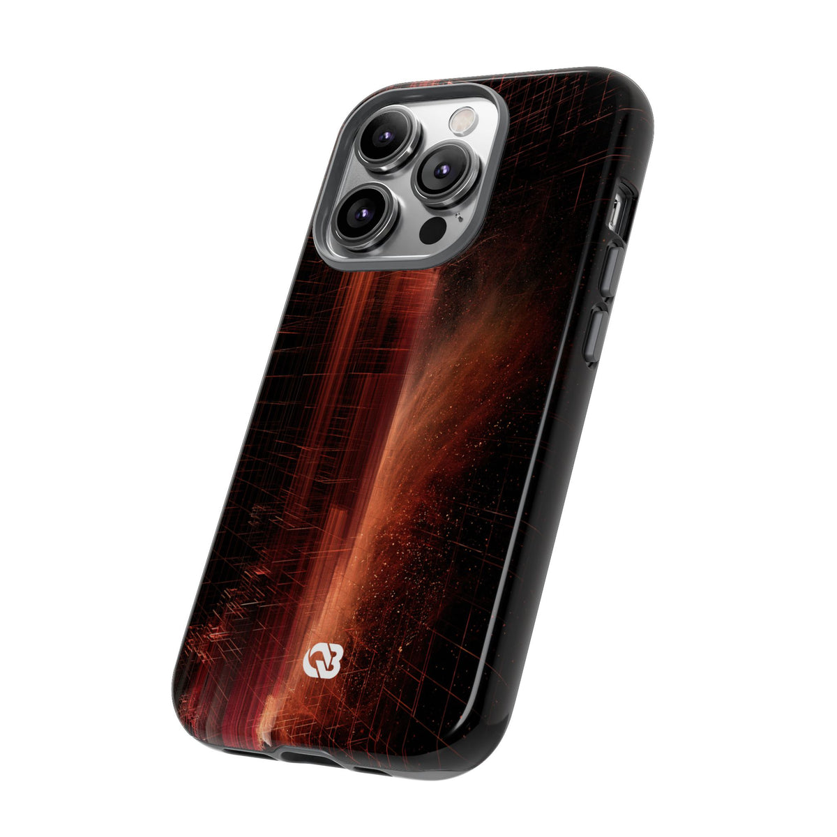 Luminous Monolith · Tough Phone Case for iPhone · Black