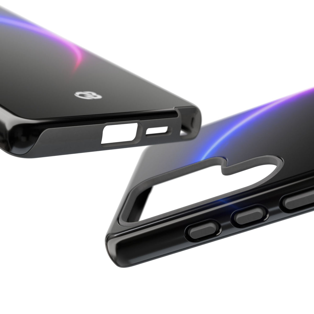 Luminous Eclipse · Tough Phone Case for Samsung · Black