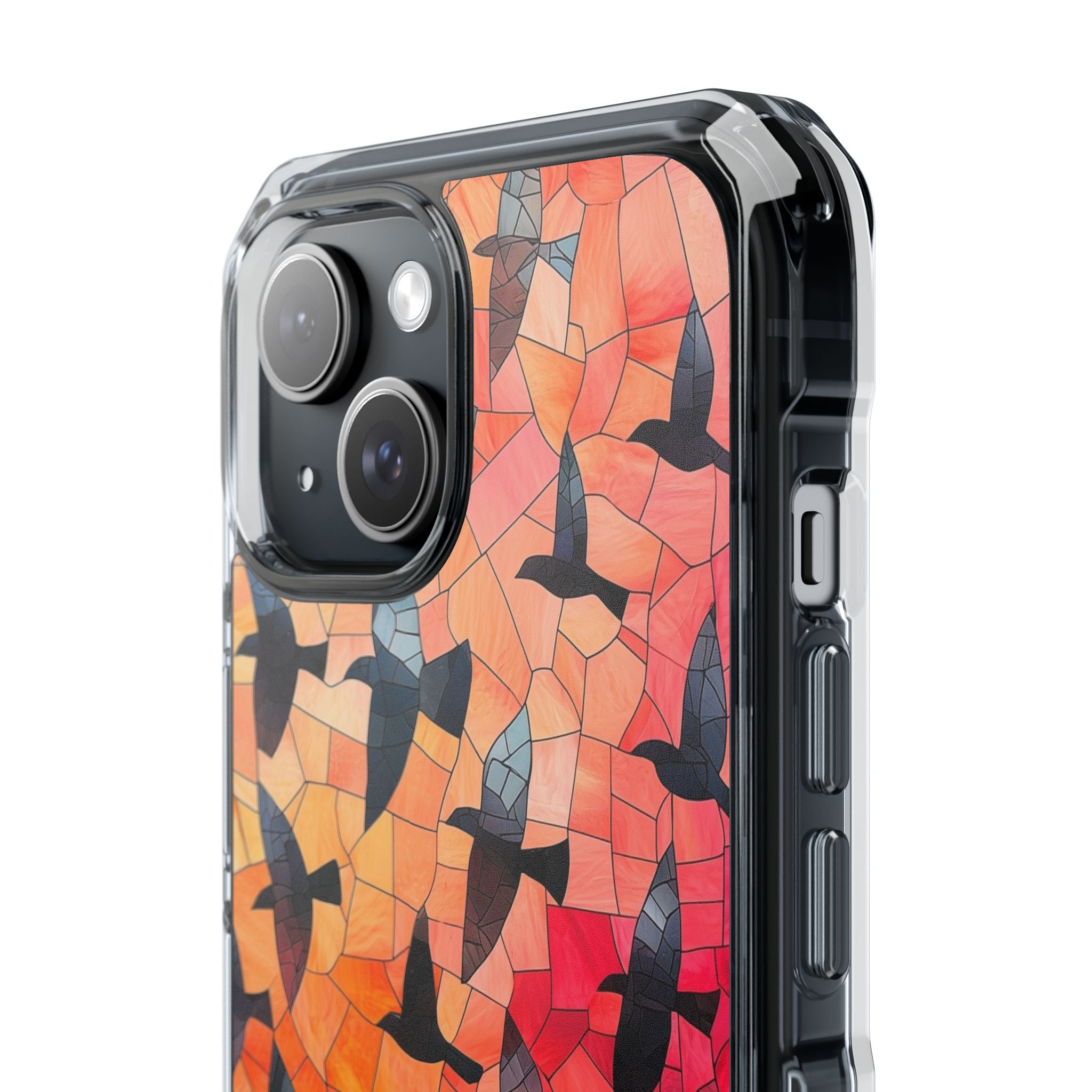 Ember Mosaic Wings · Impact Coque de téléphone pour iPhone · Magsafe