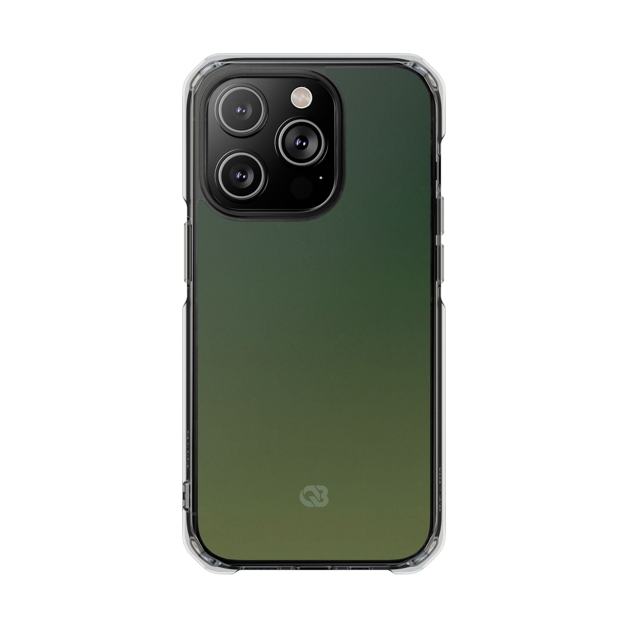 Green Impact MagSafe Phone Case for iPhone - Shadow Moss Grain