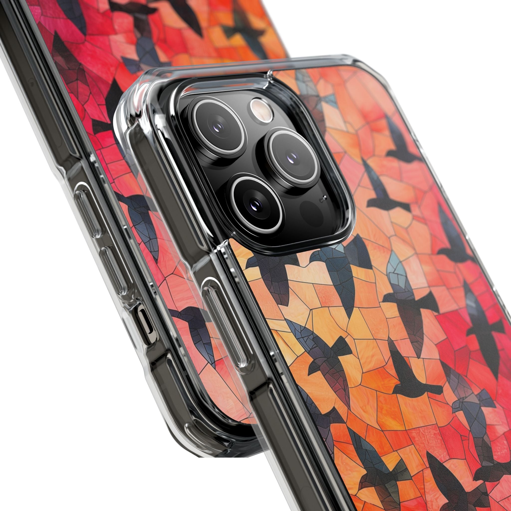 Ember Mosaic Wings · Impact Coque de téléphone pour iPhone · Magsafe