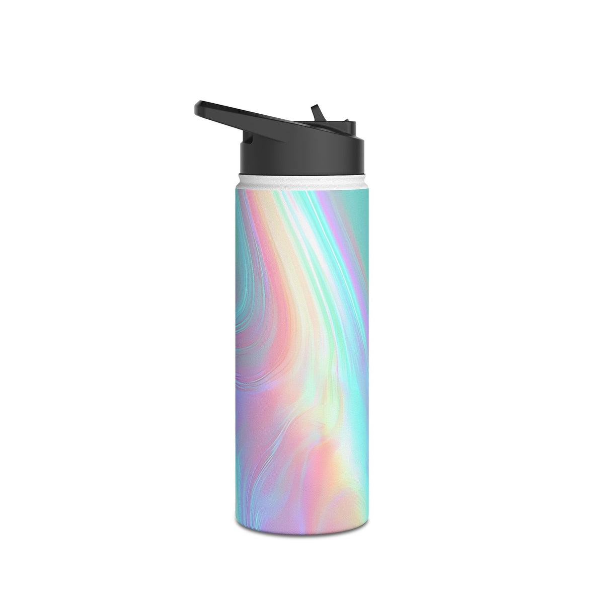 Prismatic Liquid Light · Insulated Water Bottle · Teal