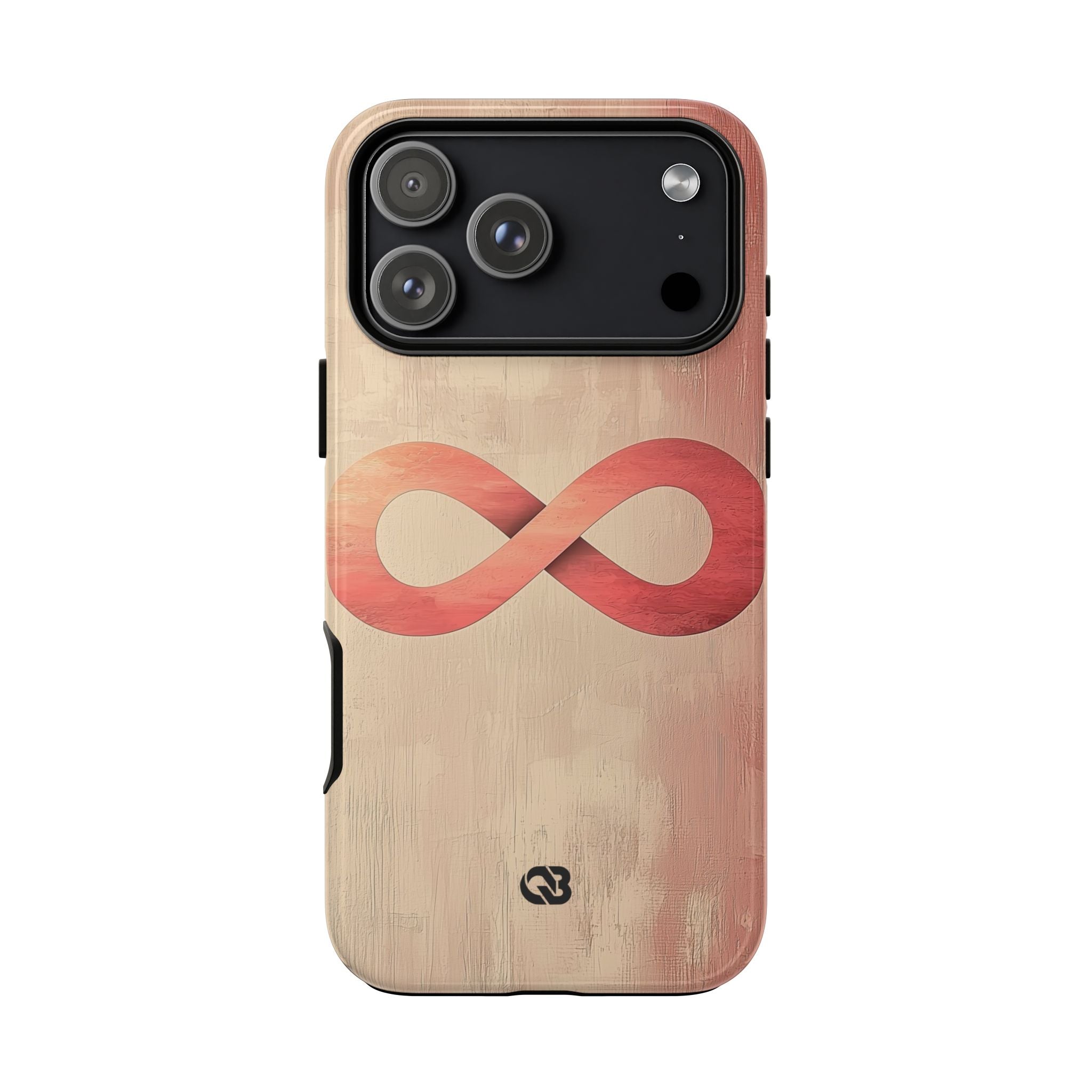 Terracotta Infinity Stroke · Tough Phone Case for iPhone